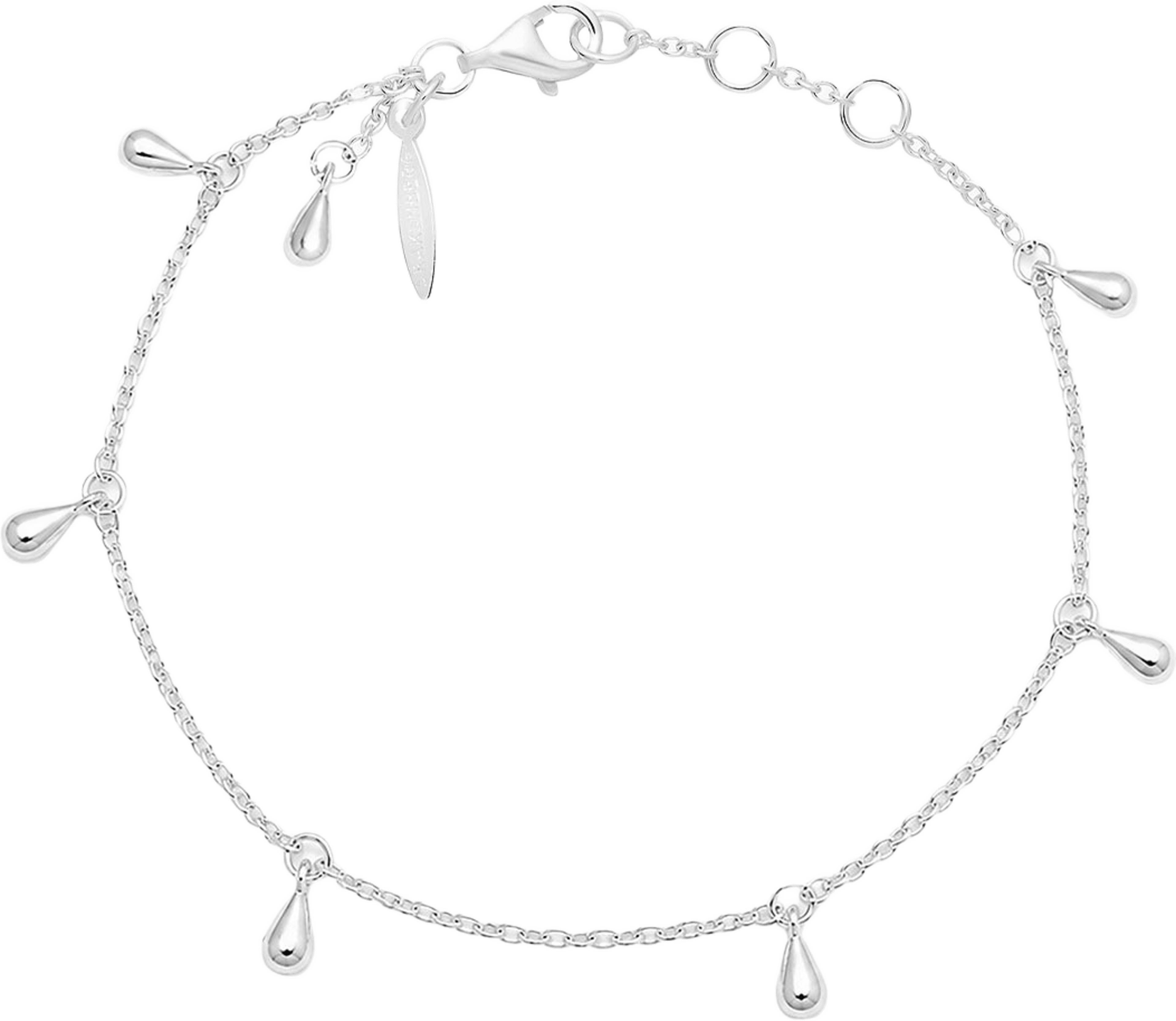 Droplet Full Bracelet, från Drakenberg Sjölin, i färgen Silver. Klicka för att öppna bilden i stort format