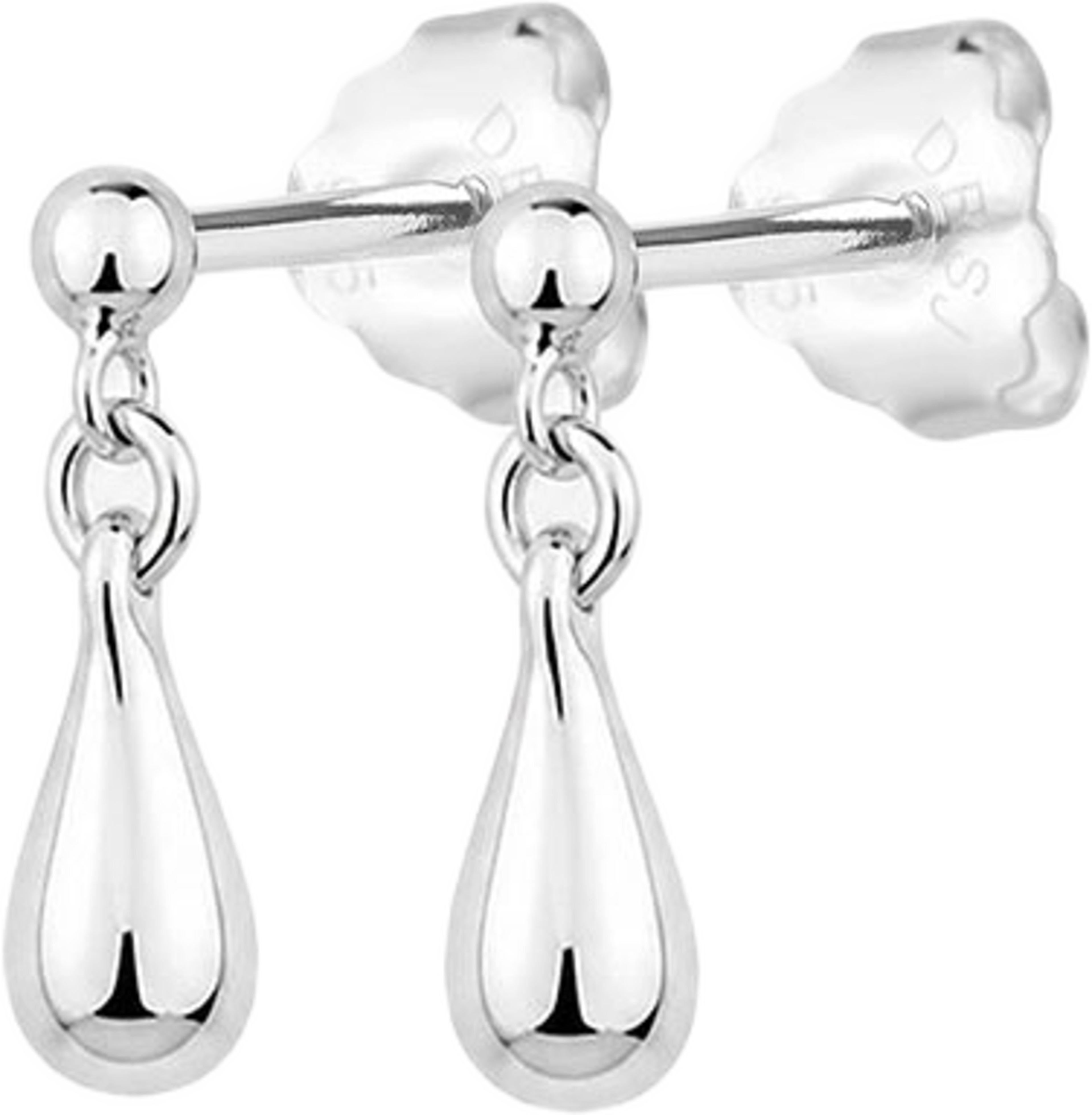 Droplet Studs, från Drakenberg Sjölin, i färgen Silver. Klicka för att öppna bilden i stort format