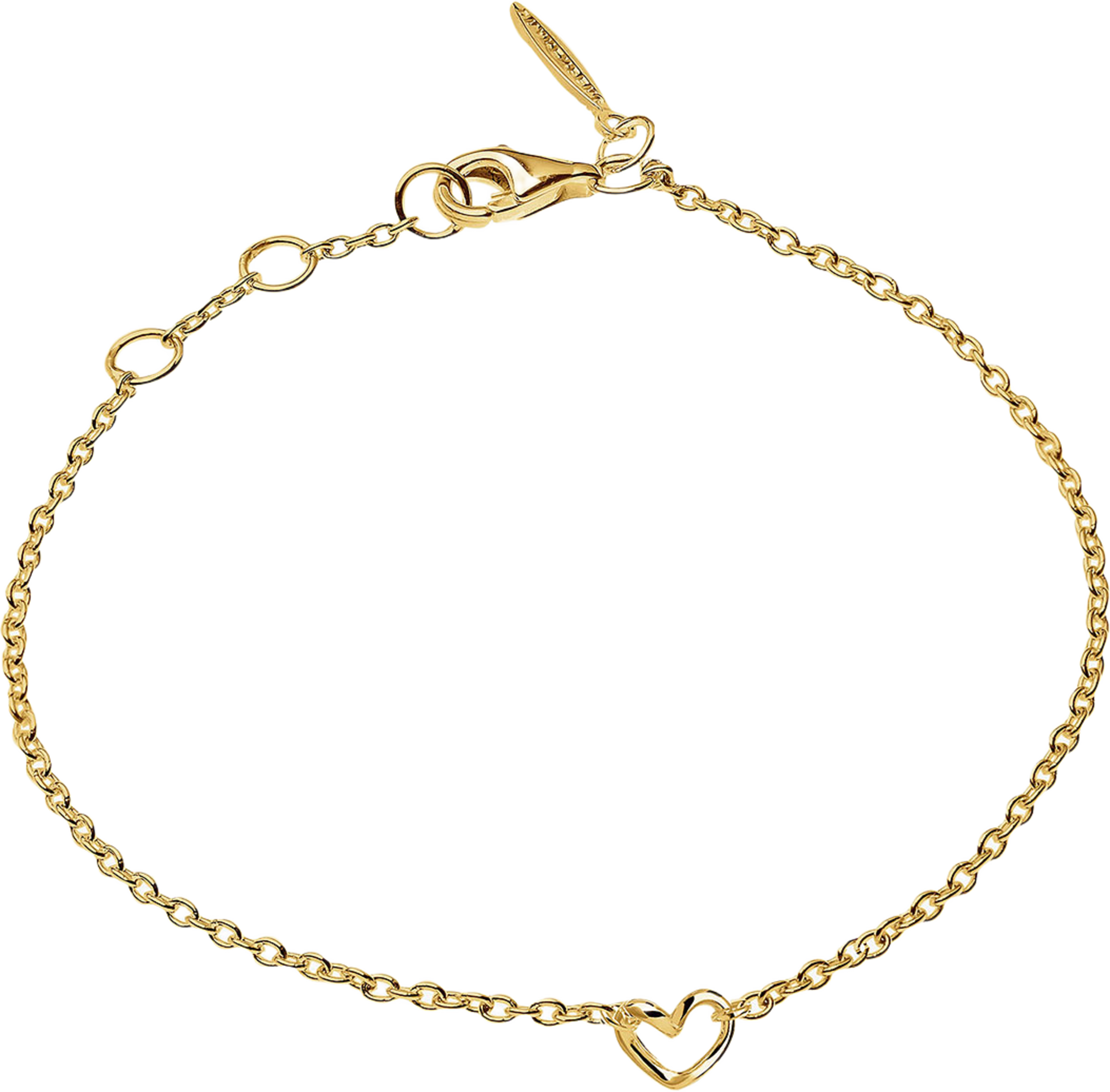 Love Vibe Petite Bracelet Gold, från Drakenberg Sjölin, i färgen Gold. Klicka för att öppna bilden i stort format