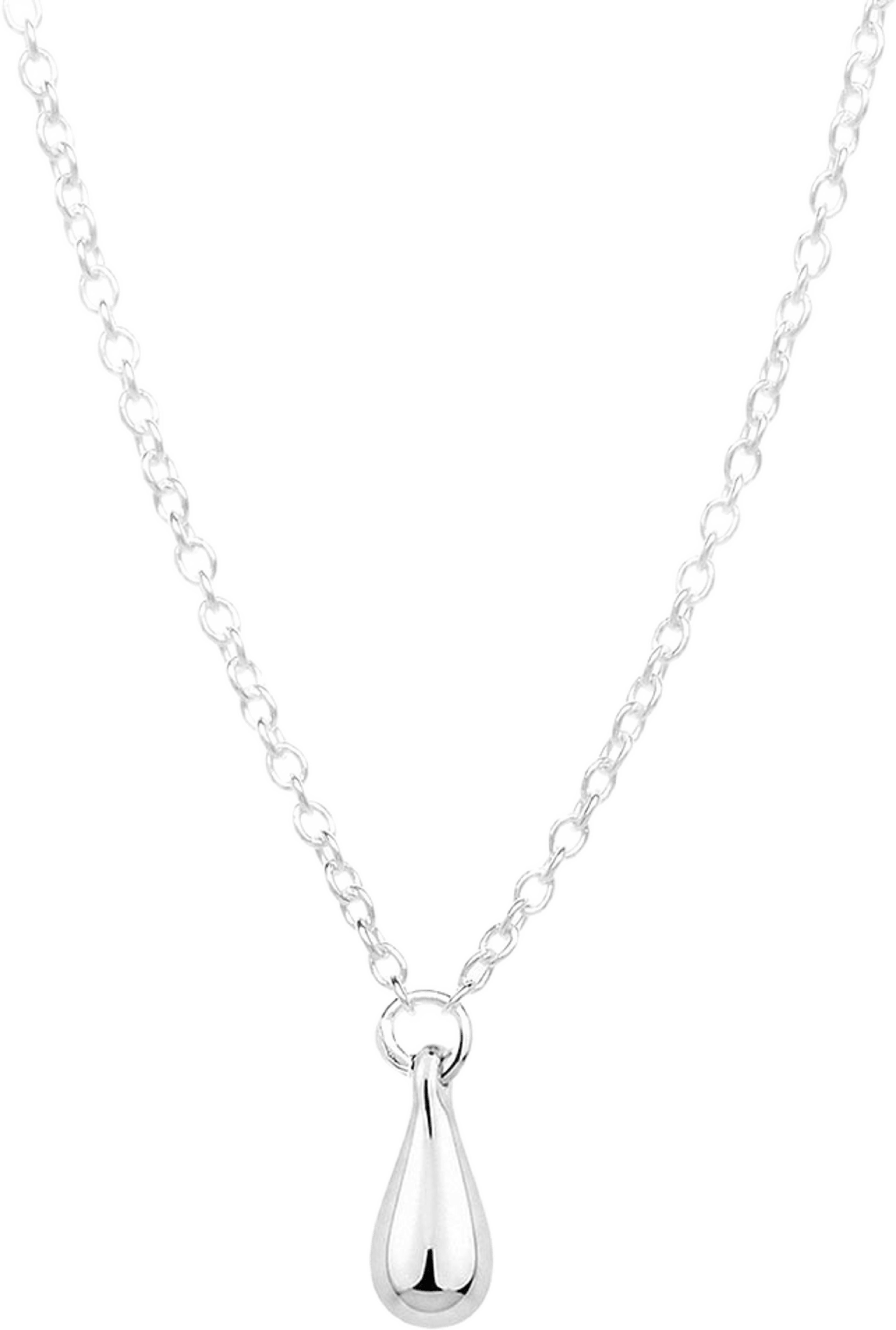 Droplet Necklace, från Drakenberg Sjölin, i färgen Silver. Klicka för att öppna bilden i stort format