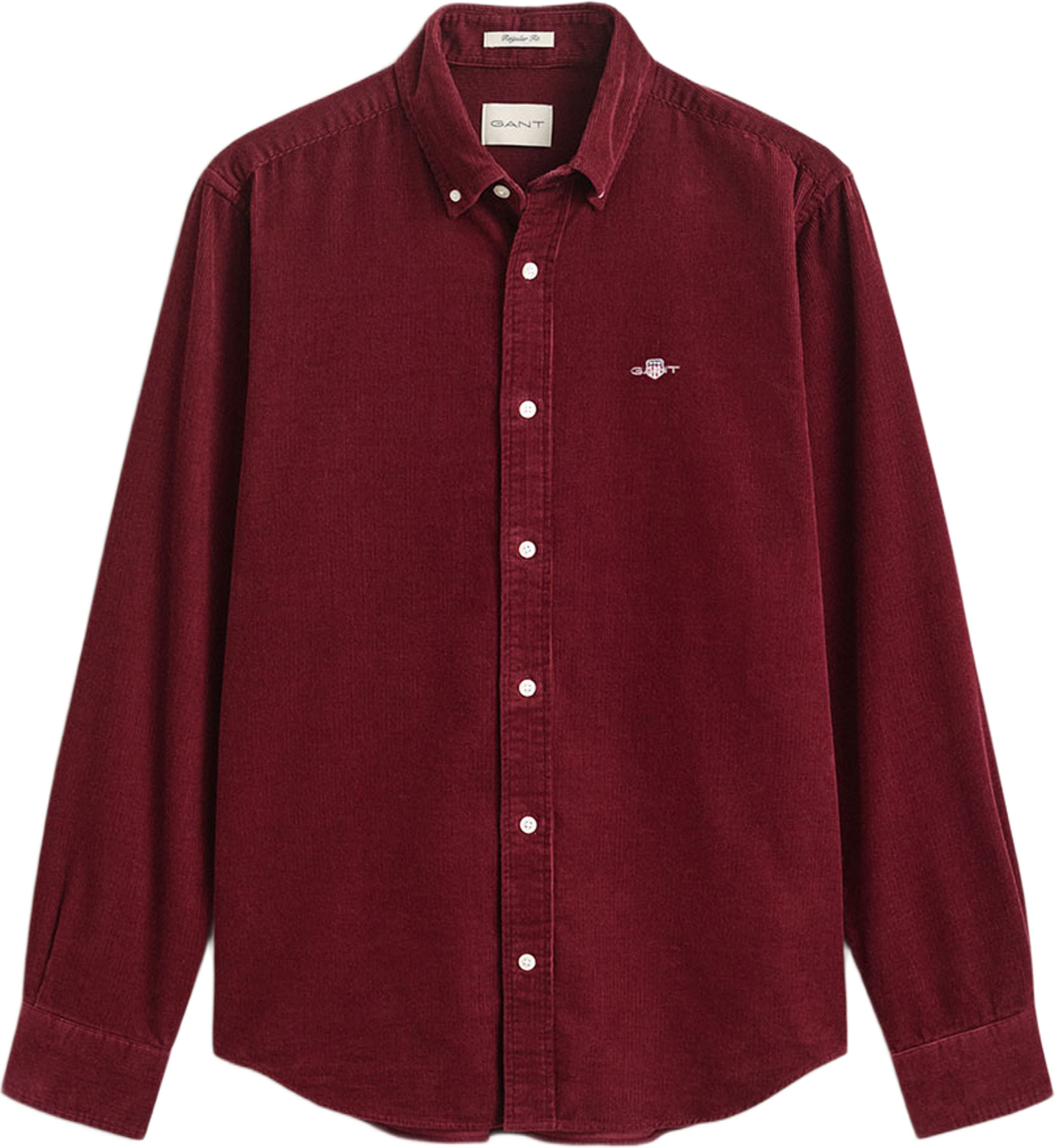 Reg Corduroy Shirt, från GANT, i färgen Deep Grape Wine. Klicka för att öppna bilden i stort format