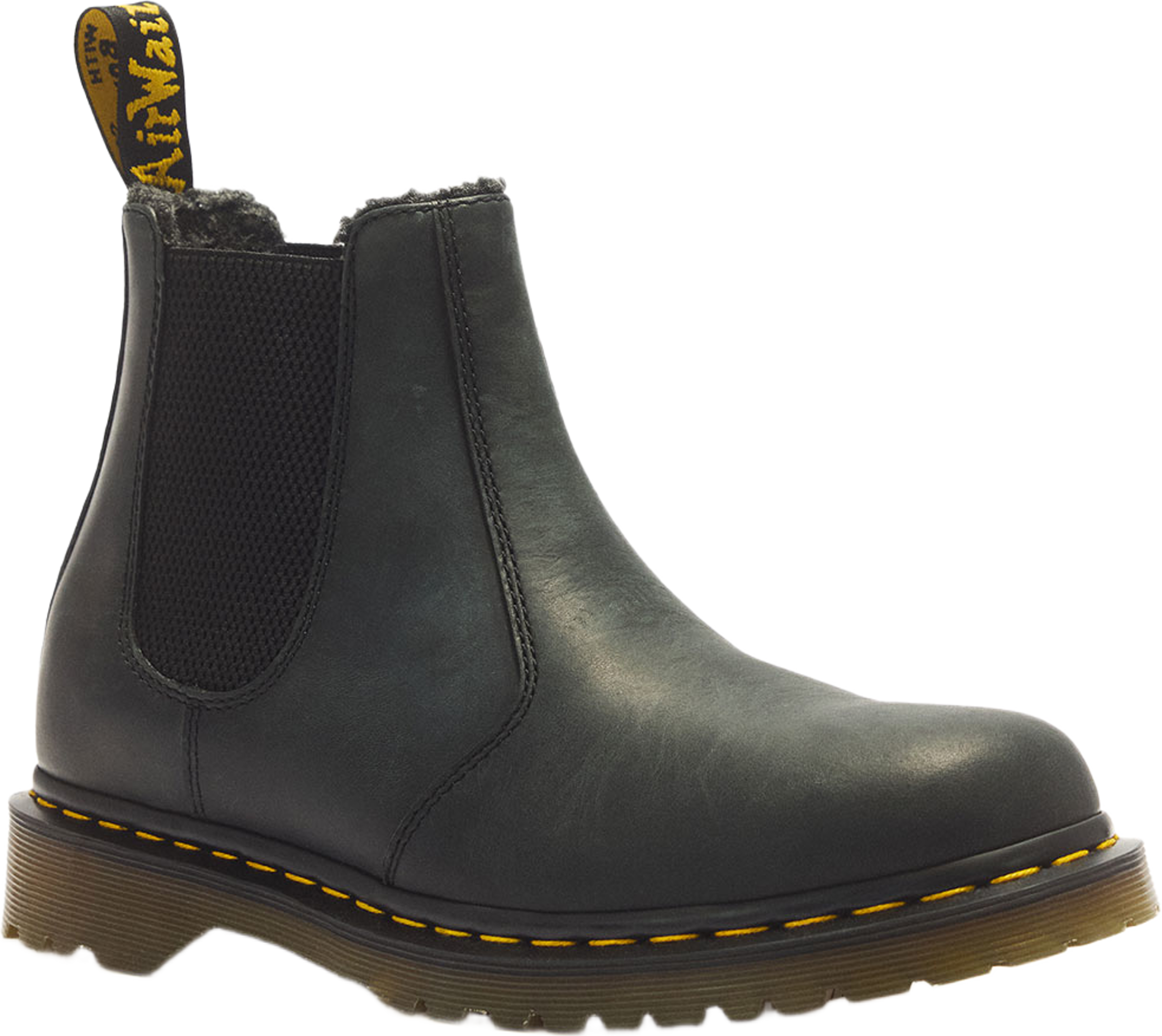 2976 WL Chelsea kängor i Crazy Horse, från Dr. Martens, i färgen Black. Klicka för att öppna bilden i stort format