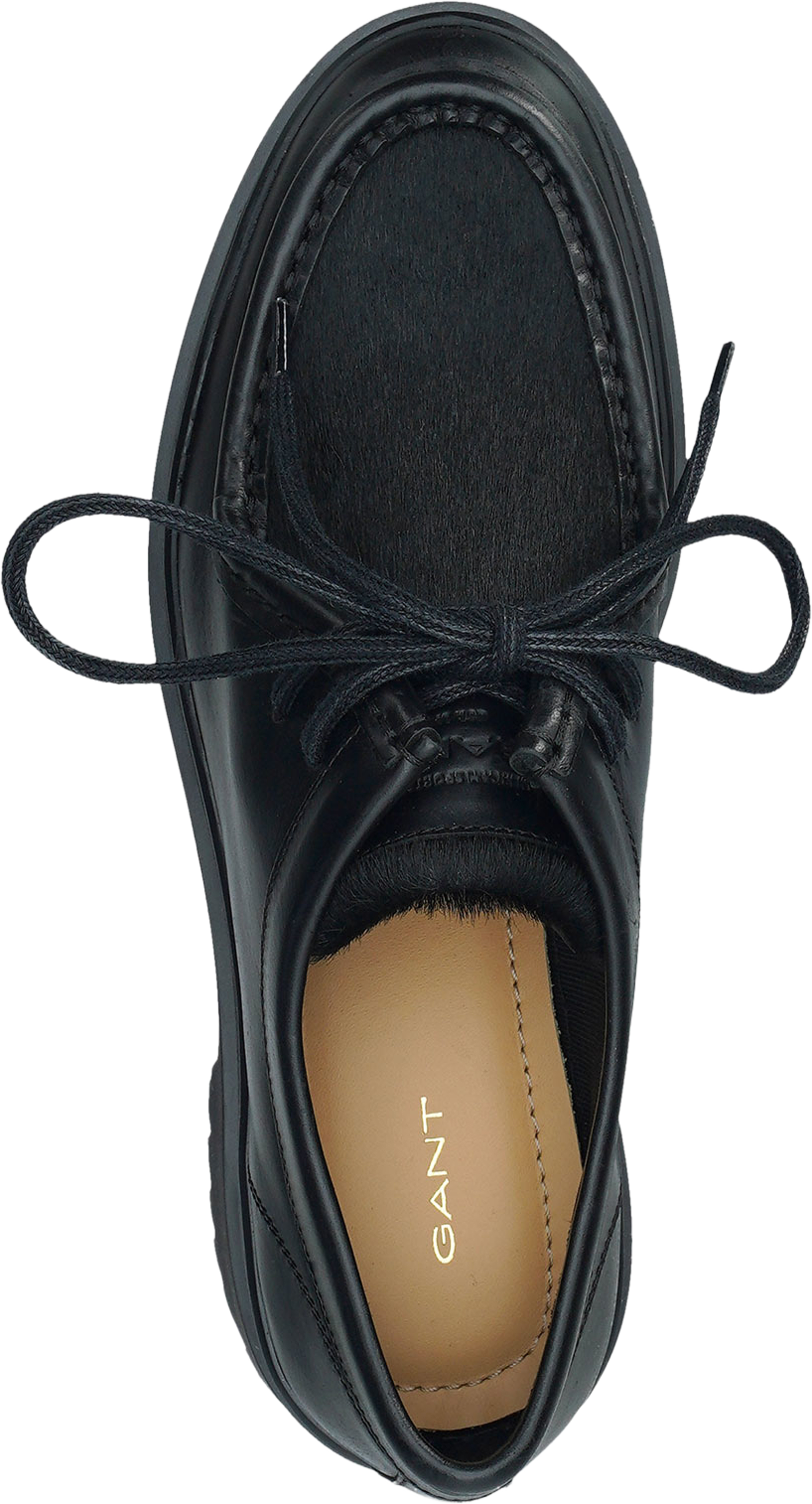 Aligrey Low Lace Shoe, från GANT, i färgen Black. Klicka för att öppna bilden i stort format
