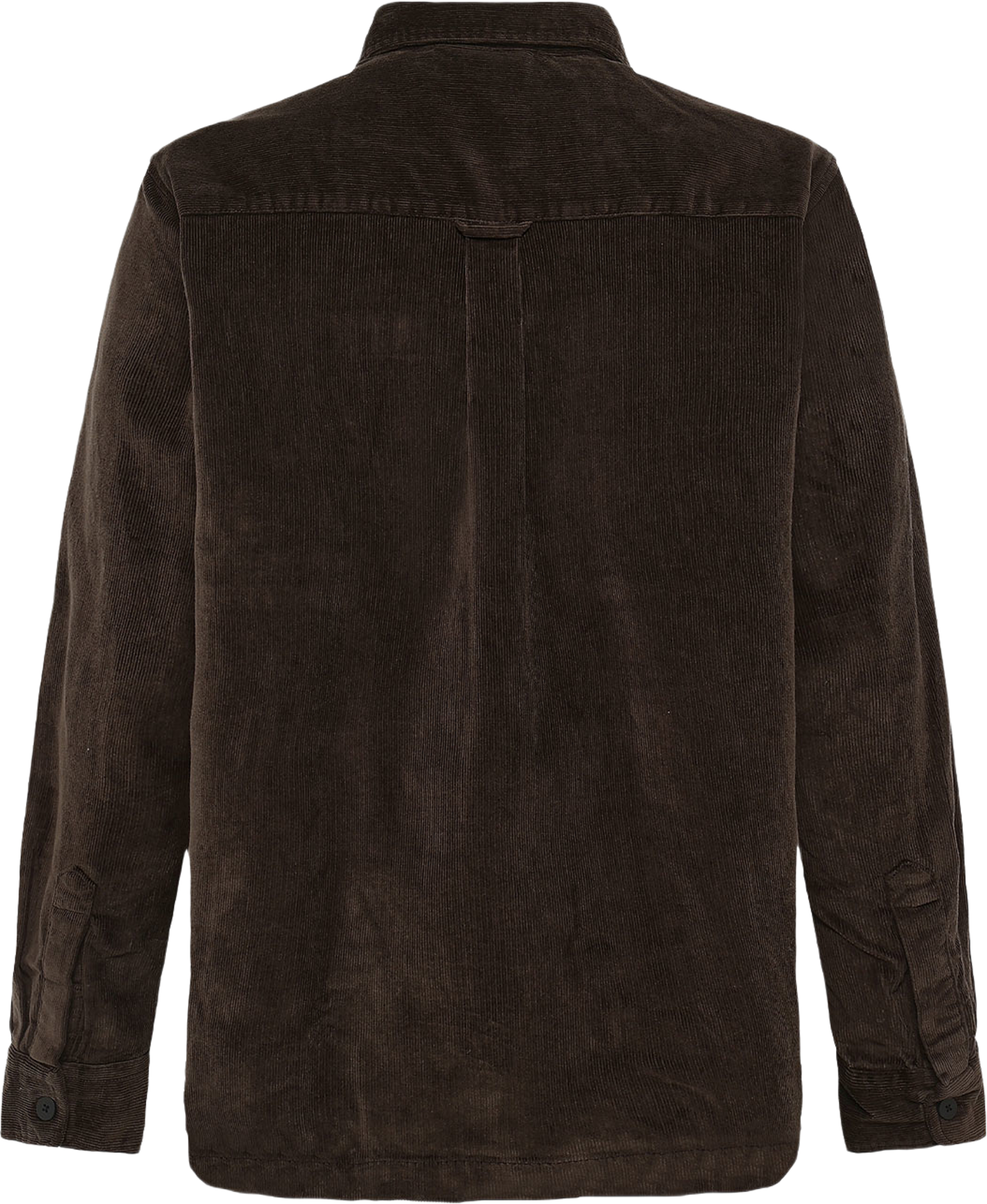 Loose Corduroy Overshirt, från Knowledge Cotton Apparel, i färgen Chocolate Torte. Klicka för att öppna bilden i stort format