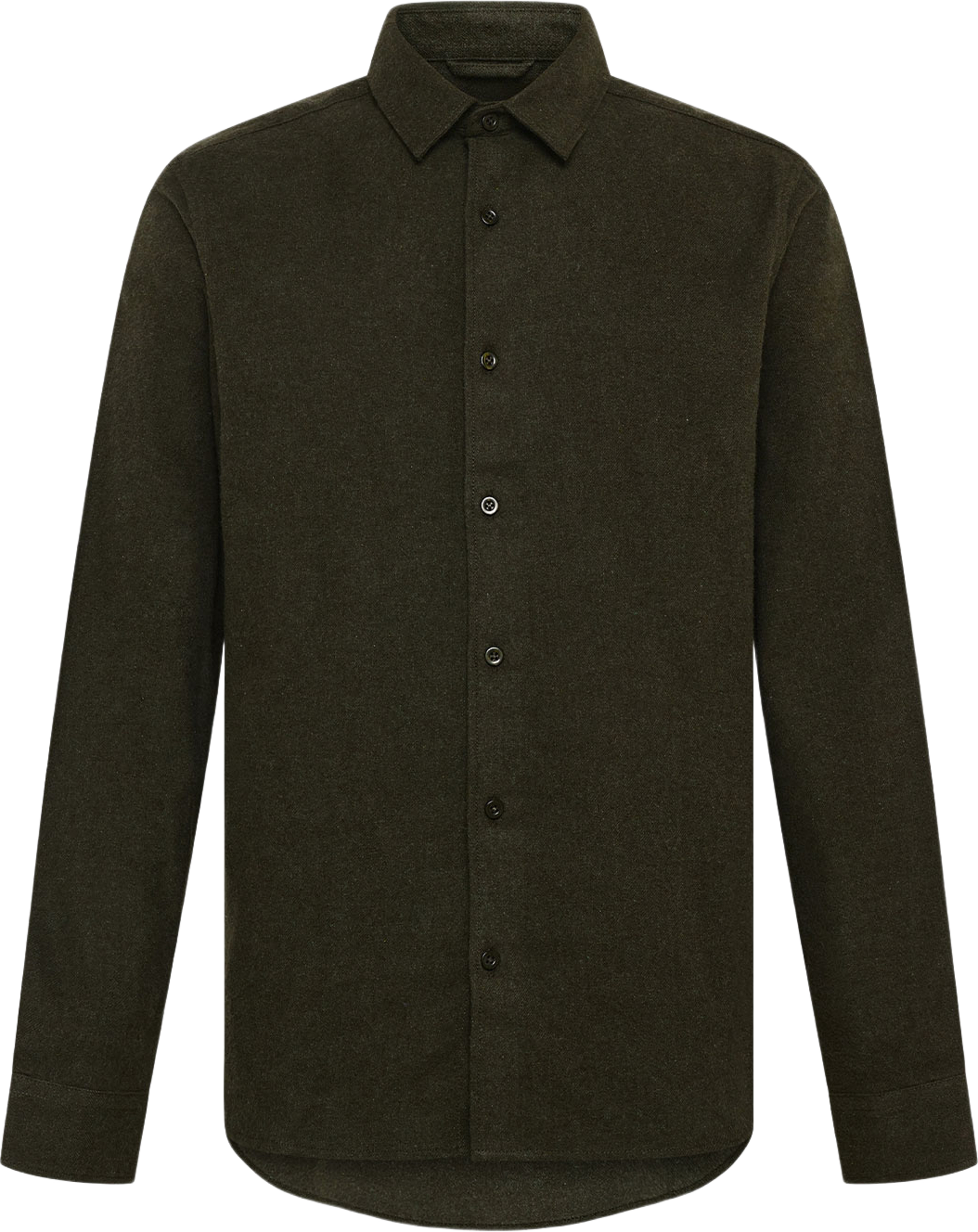 Dune Regular Flannel Shirt, från Knowledge Cotton Apparel, i färgen Forrest Night. Klicka för att öppna bilden i stort format