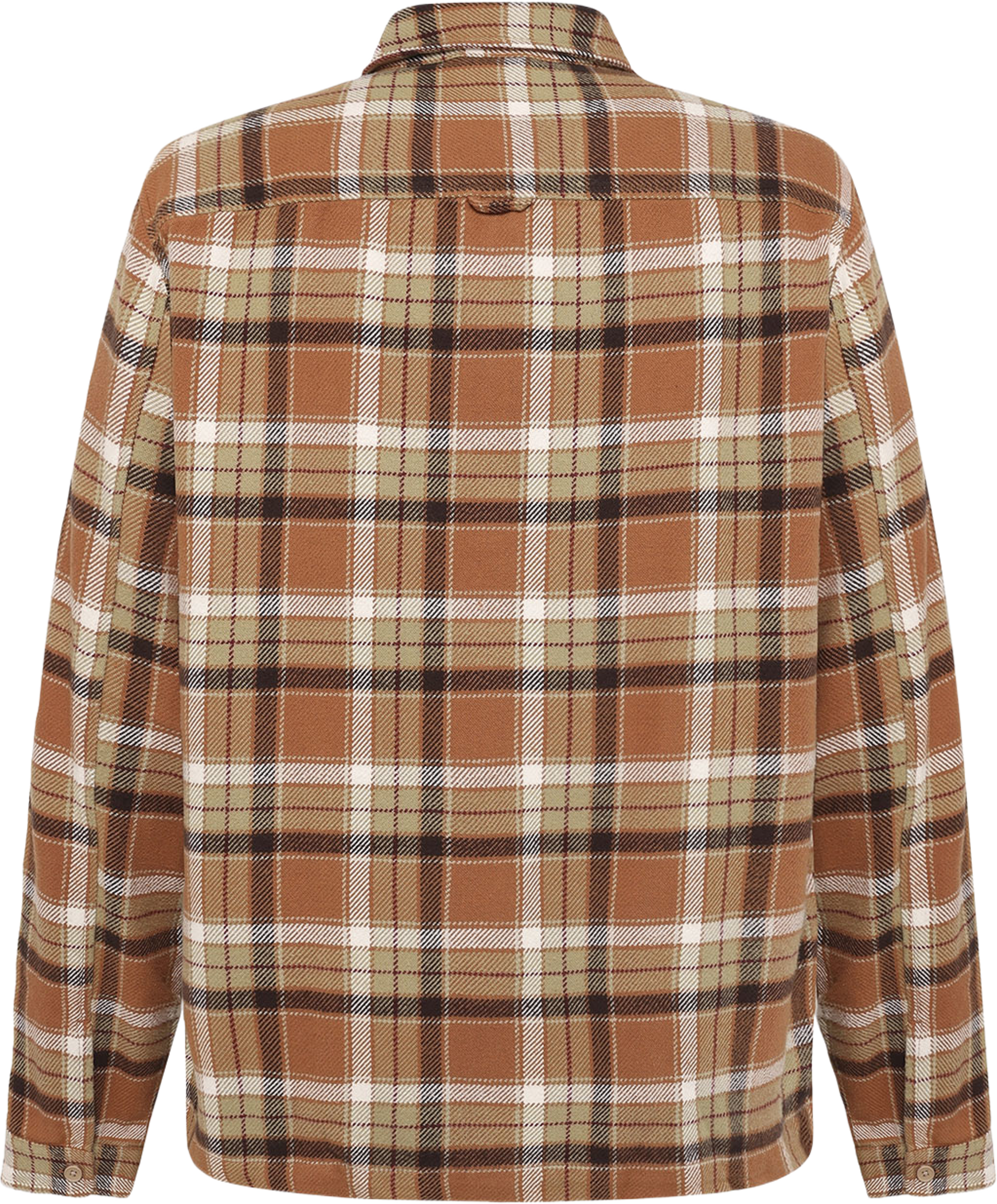 Flannel Check Overshirt, från Knowledge Cotton Apparel, i färgen Beige Check. Klicka för att öppna bilden i stort format