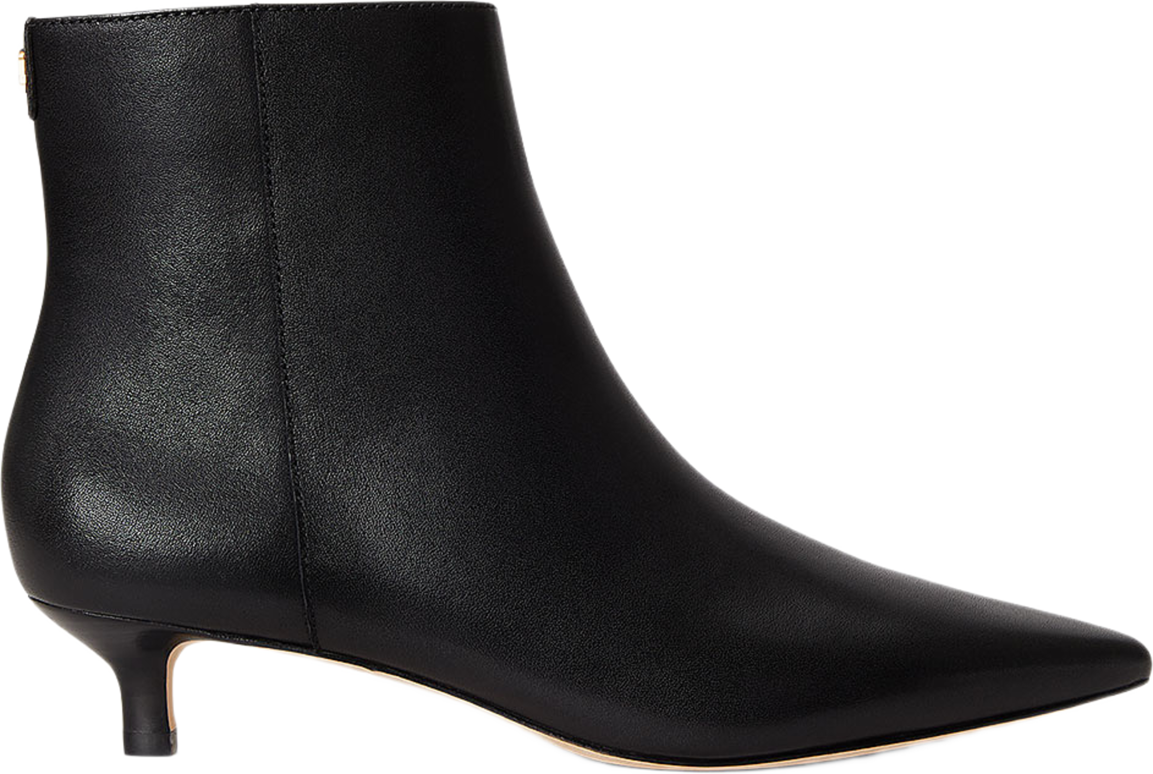 Francesca Calfskin Bootie, från Lauren Ralph Lauren, i färgen Black. Klicka för att öppna bilden i stort format