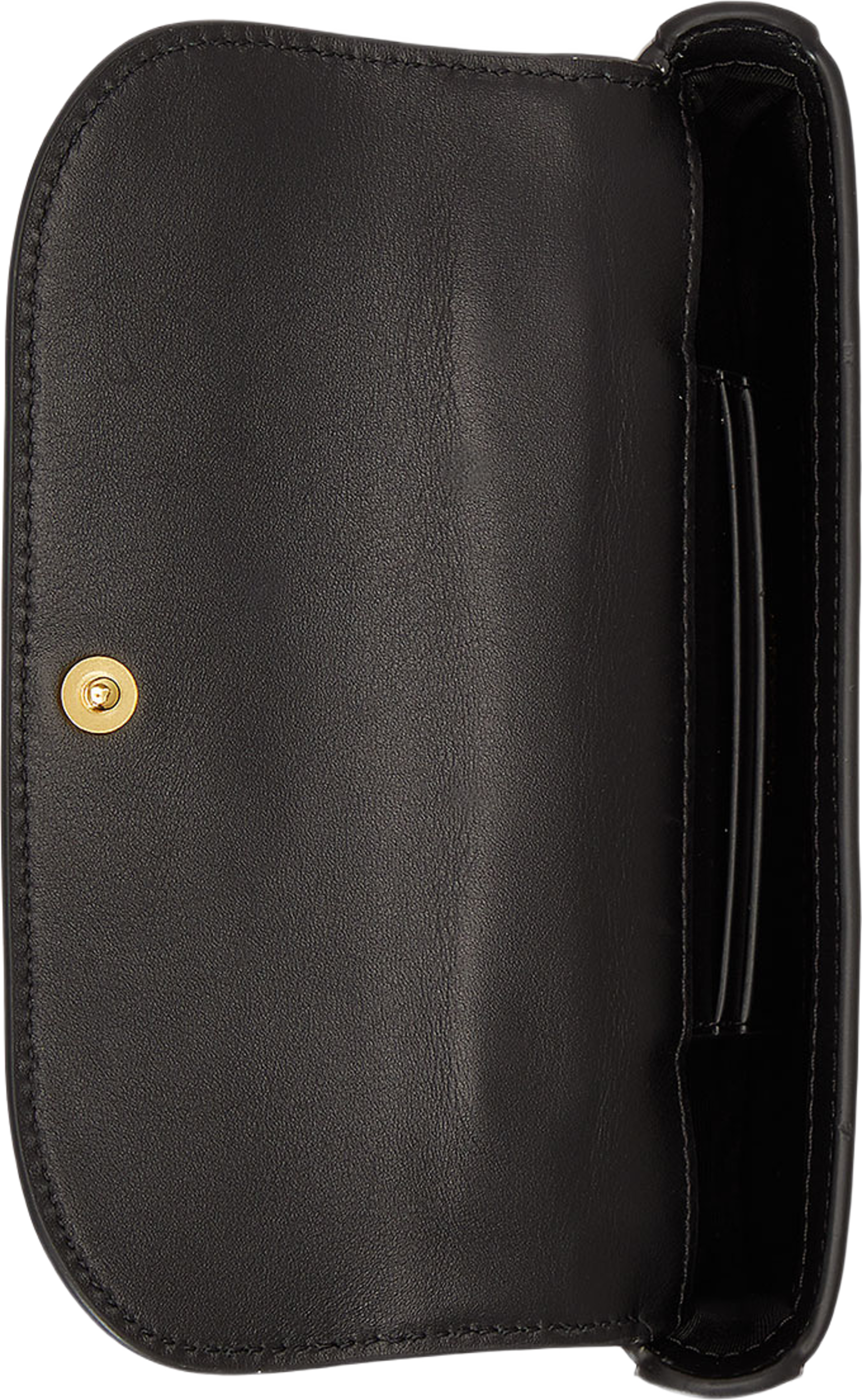 Leather Marcy Crossbody Wallet, från Lauren Ralph Lauren, i färgen Black. Klicka för att öppna bilden i stort format
