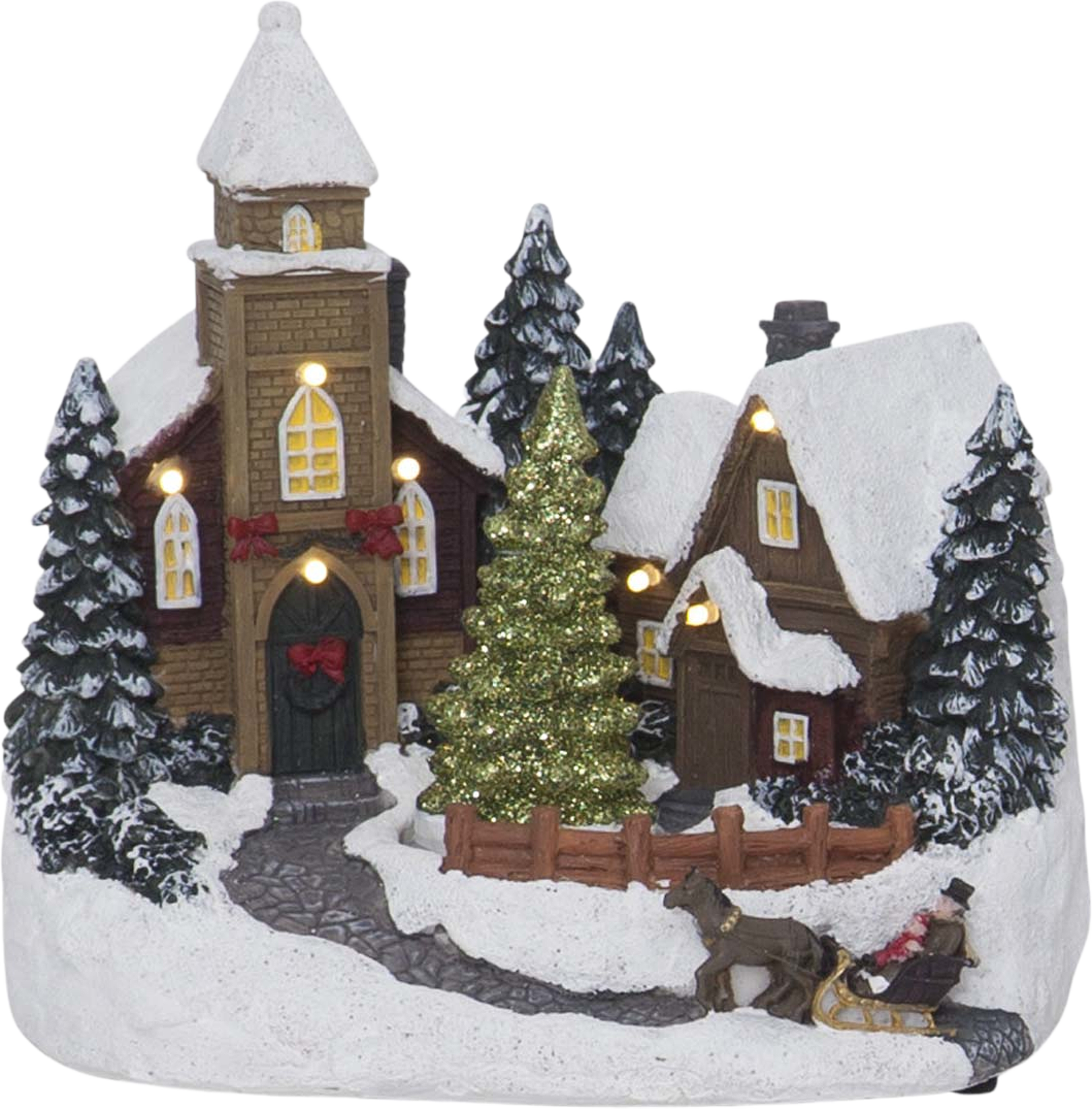 Inomhusdekoration Churchville Multi kyrka, från Star trading, i färgen Multi. Klicka för att öppna bilden i stort format