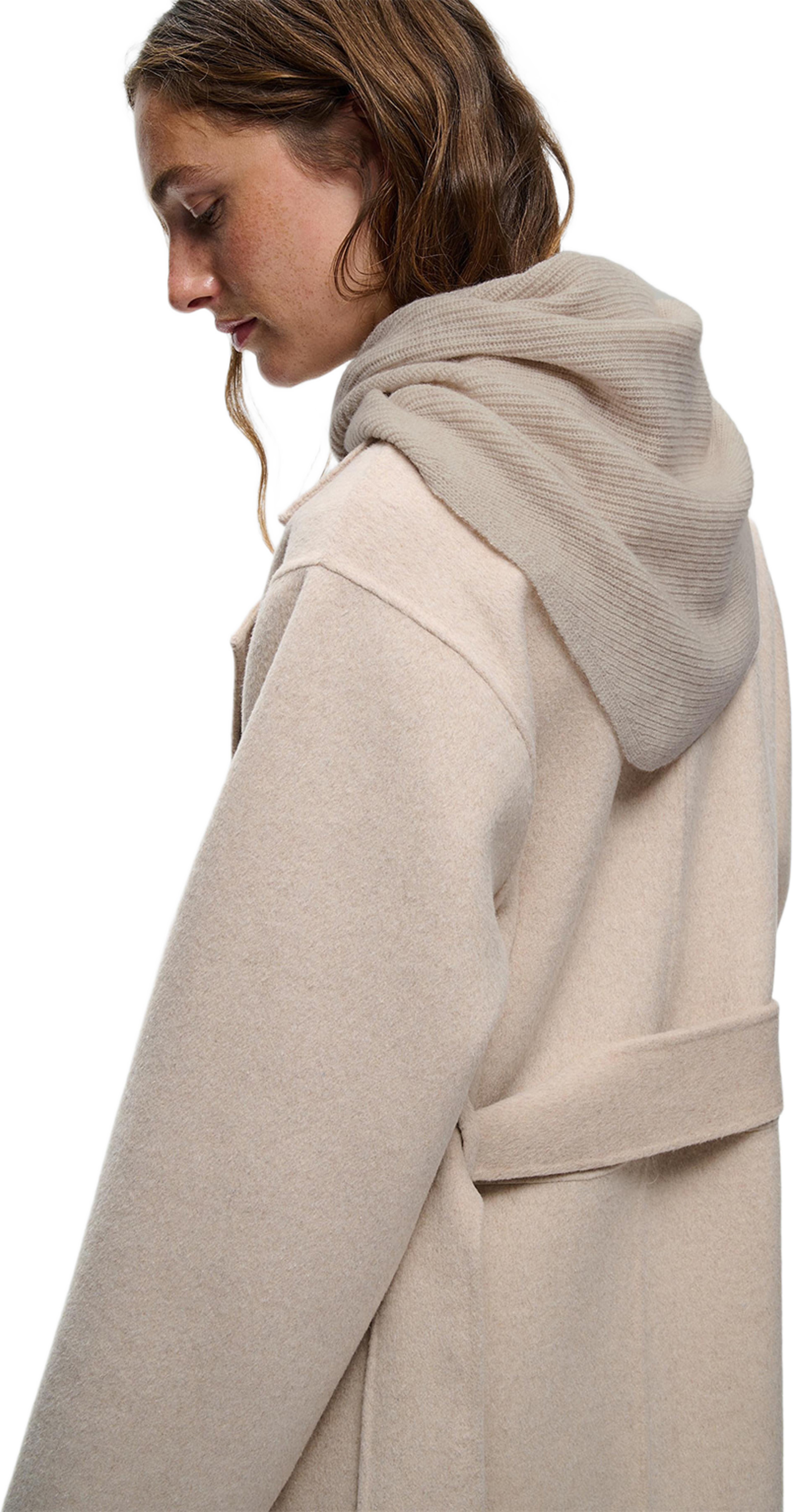 MAEIW MONIKA SCARF, från Inwear, i färgen Cinder Melange. Klicka för att öppna bilden i stort format