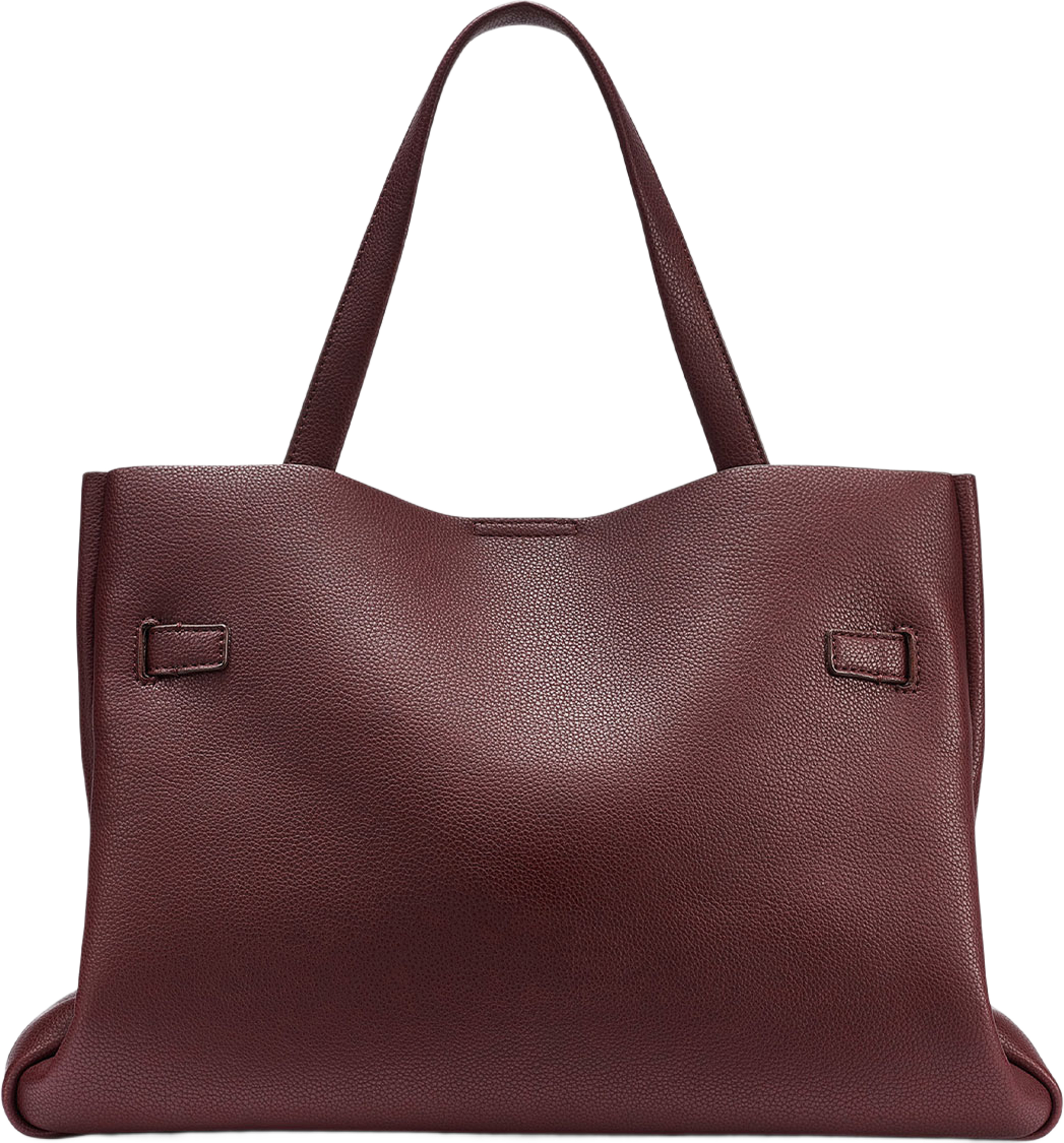 Bryar Large Satchel, från DKNY, i färgen Sangria. Klicka för att öppna bilden i stort format
