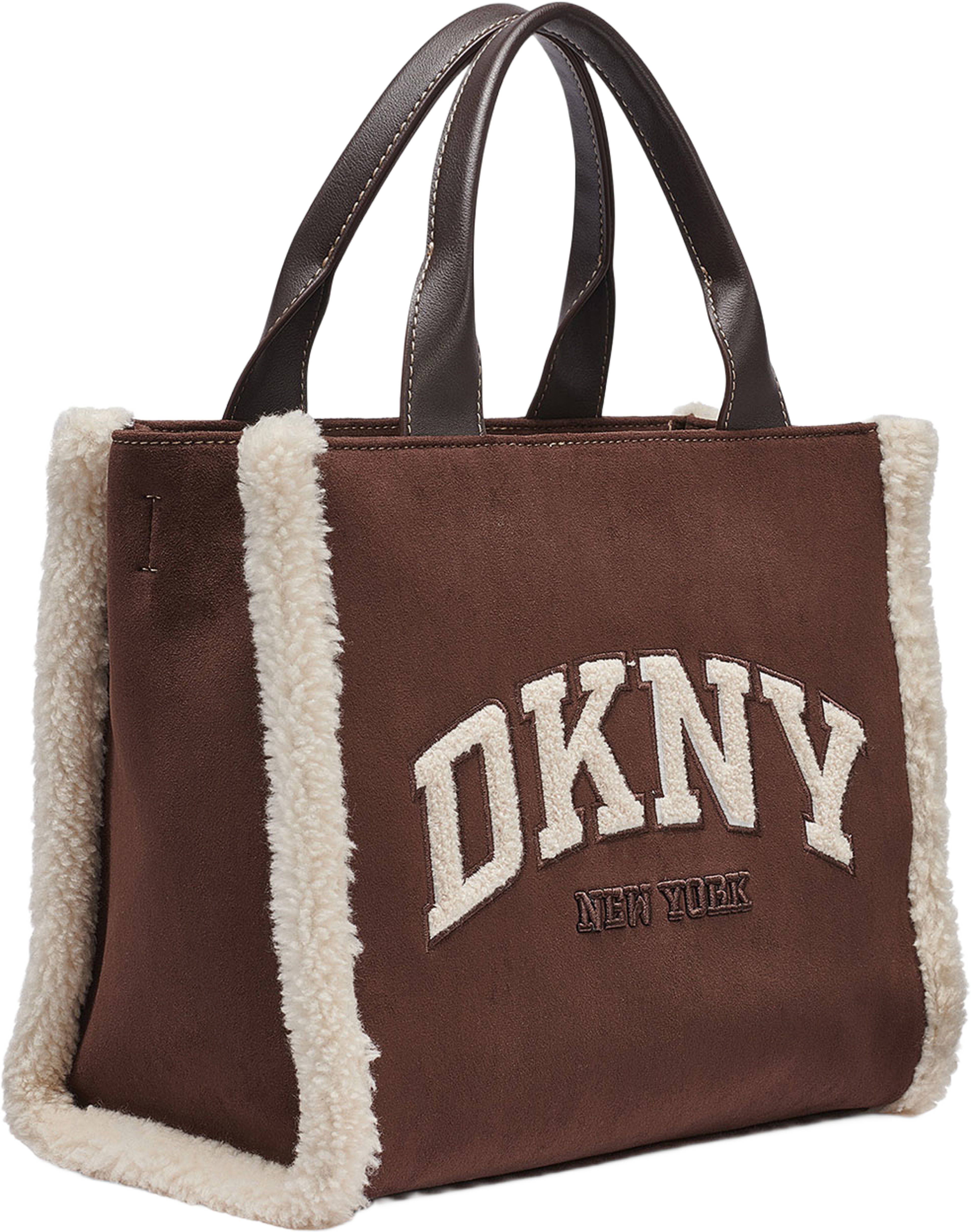 Hadlee Medium Tote, från DKNY, i färgen Coffee Bean. Klicka för att öppna bilden i stort format