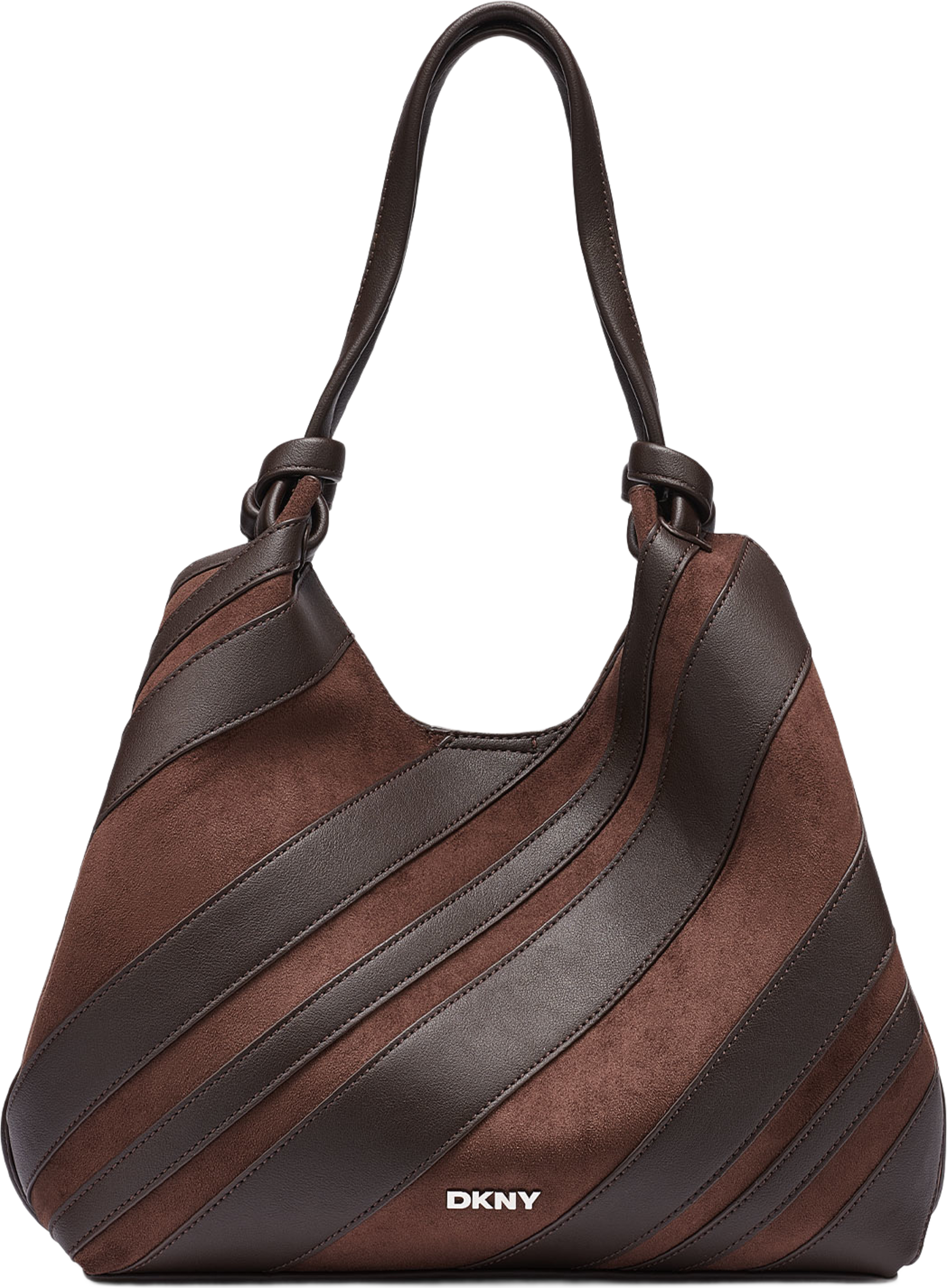 Paula Medium Tote, från DKNY, i färgen Coffee Bean. Klicka för att öppna bilden i stort format