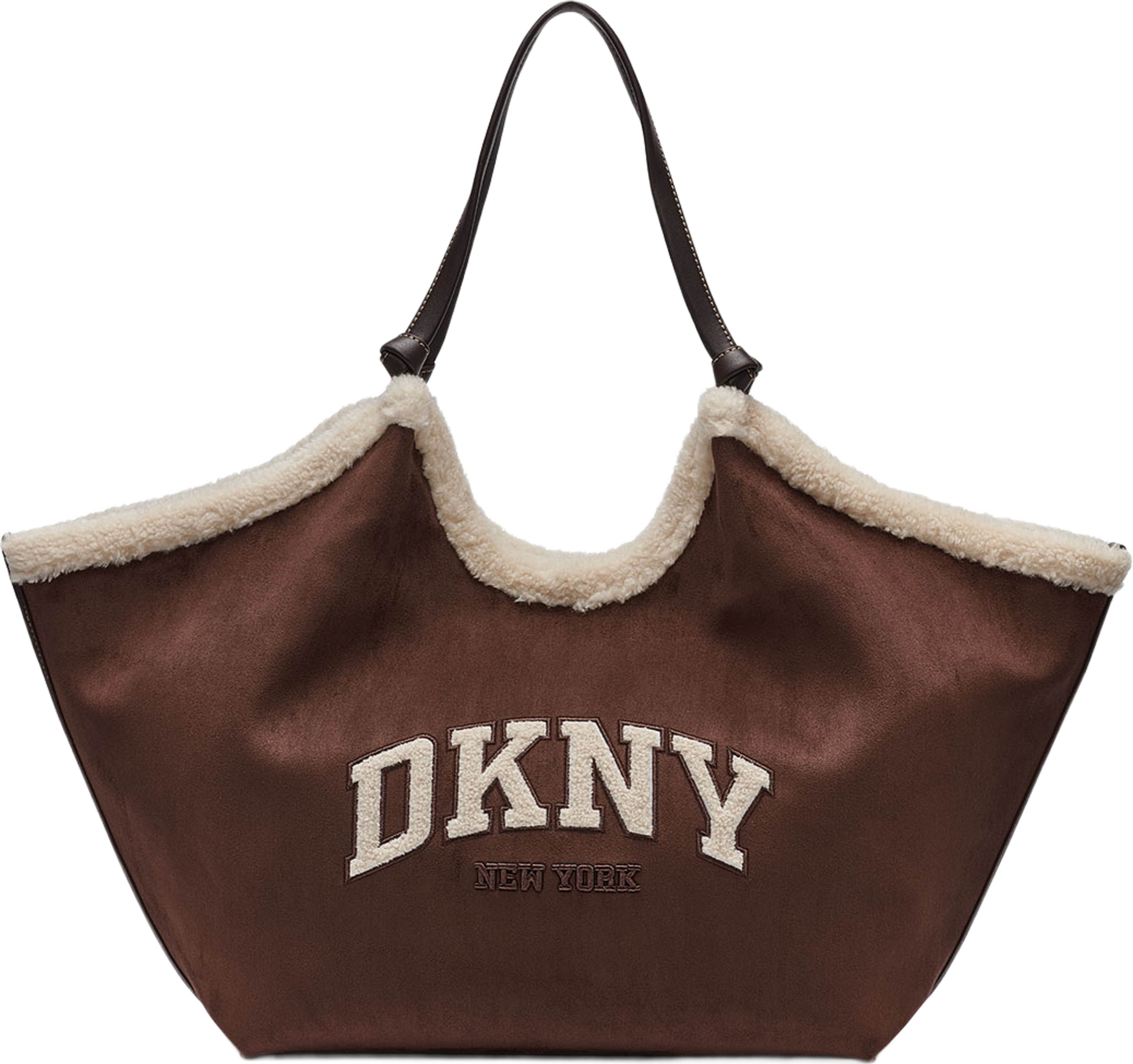 Paula Large Tote, från DKNY, i färgen Coffee Bean. Klicka för att öppna bilden i stort format