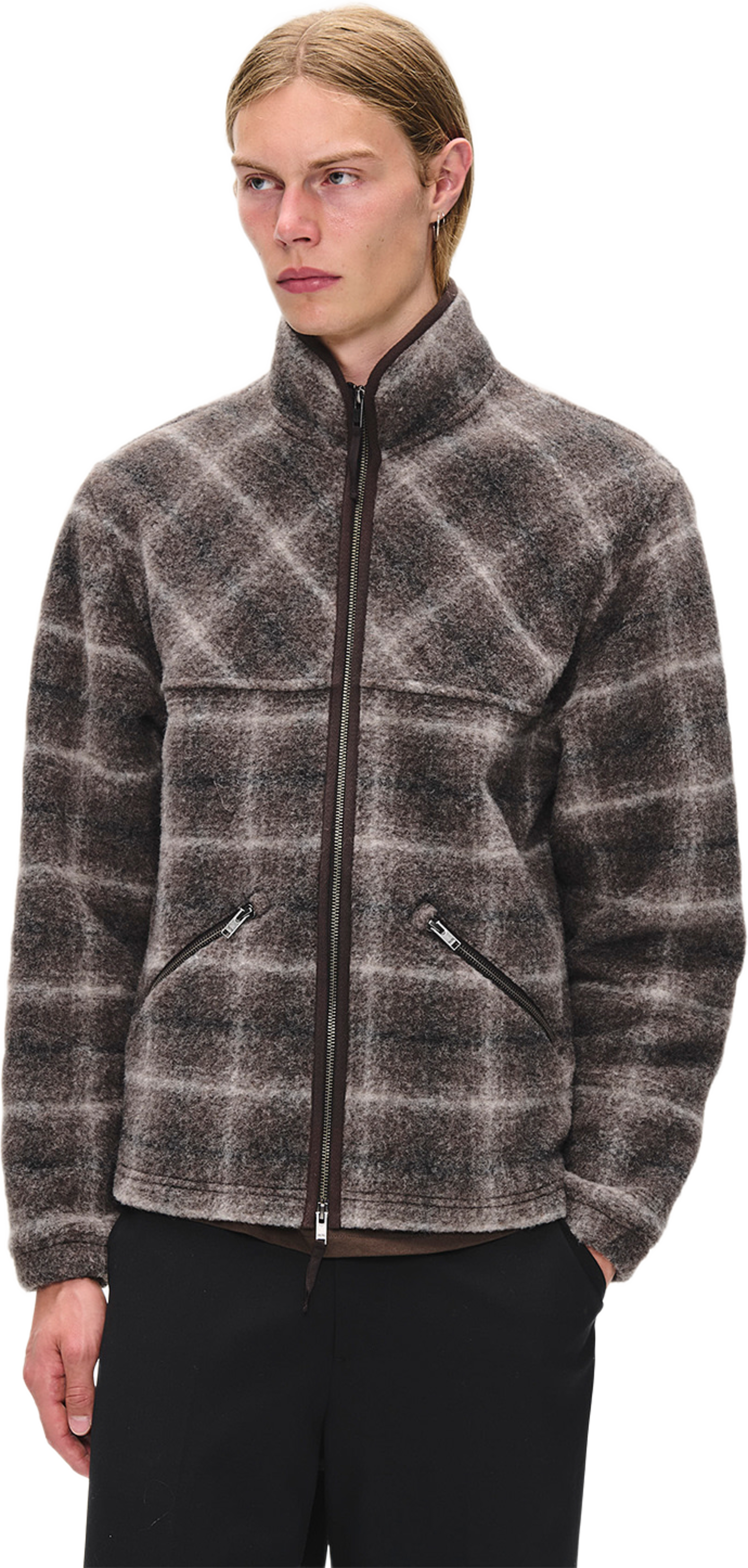 Eik jacket, från Wood Wood, i färgen Delicioso Check. Klicka för att öppna bilden i stort format