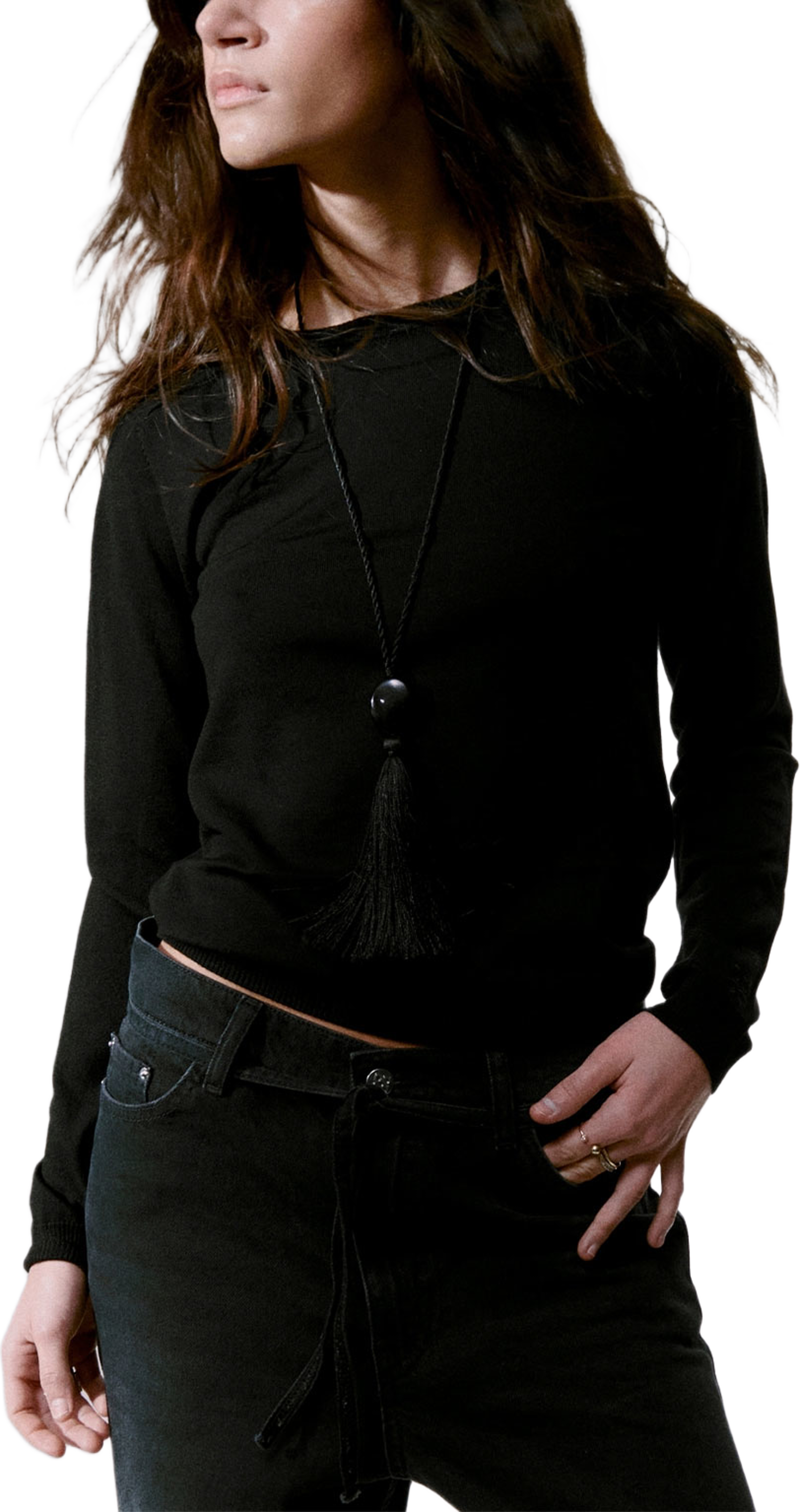 Annabelle Knit- Daily Elements, från DAY Birger et Mikkelsen, i färgen Black. Klicka för att öppna bilden i stort format