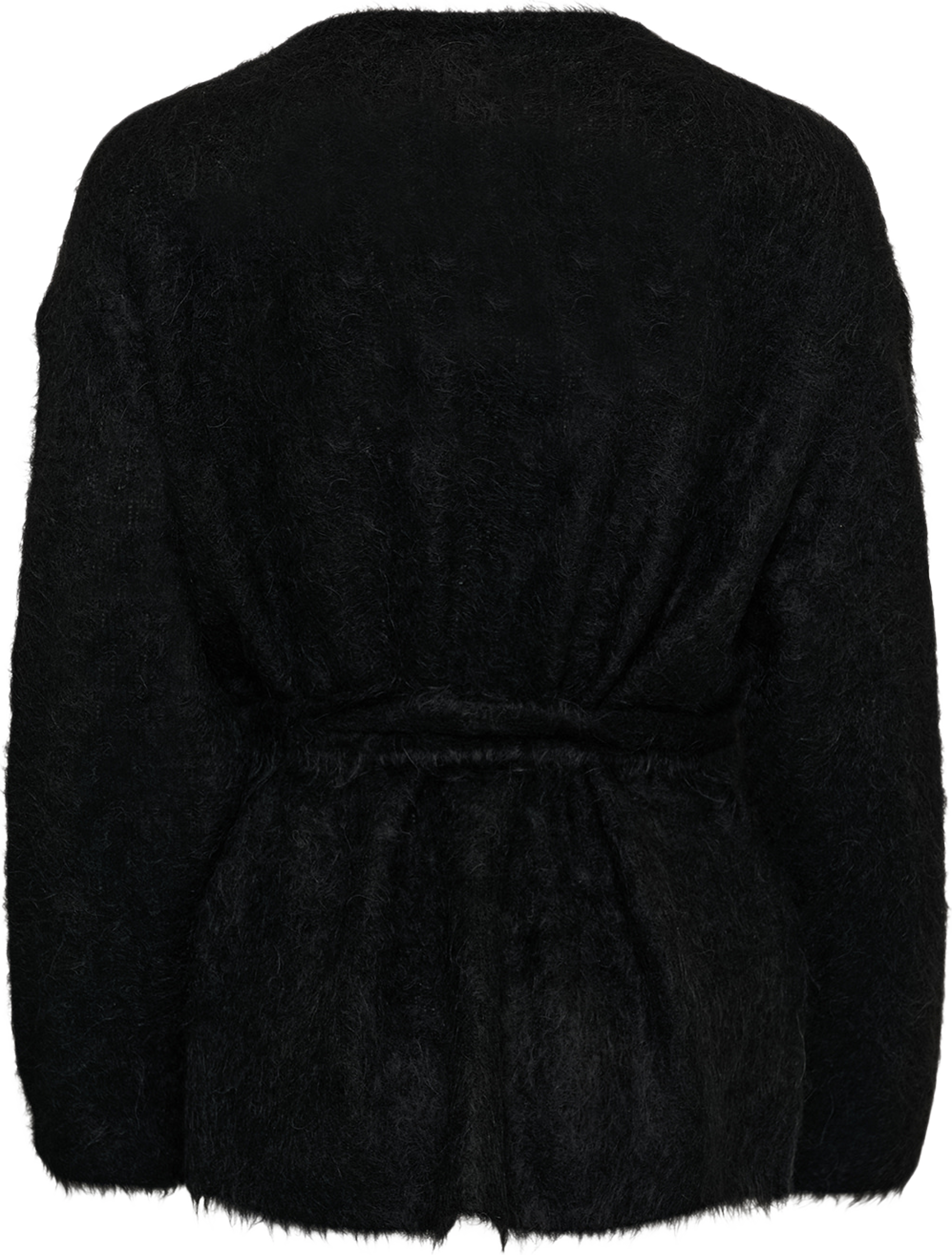 Pelloiw Cardigan, från Inwear, i färgen Black. Klicka för att öppna bilden i stort format