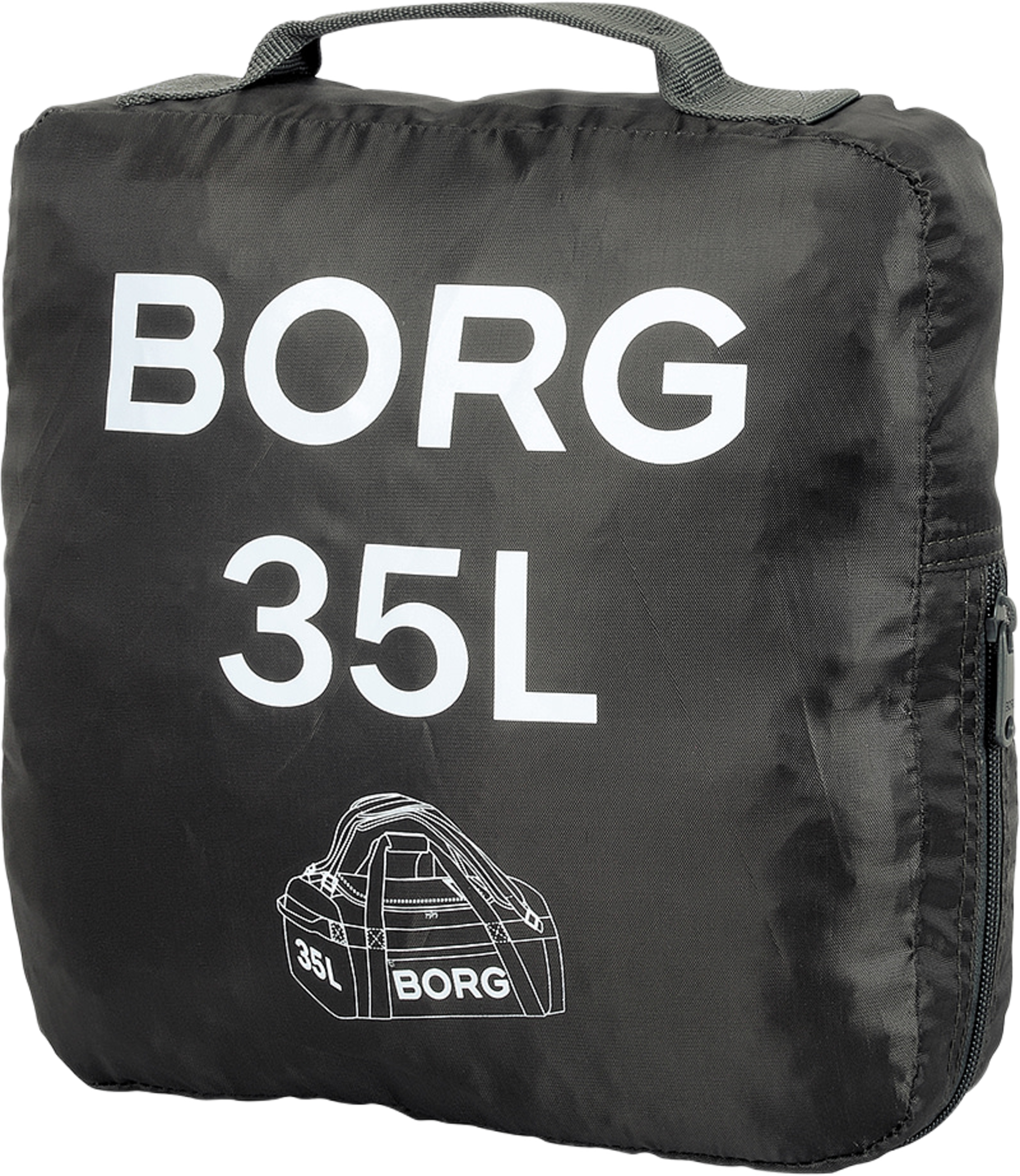 Borg Duffle Bag 35L, från Björn Borg, i färgen Forest Night. Klicka för att öppna bilden i stort format