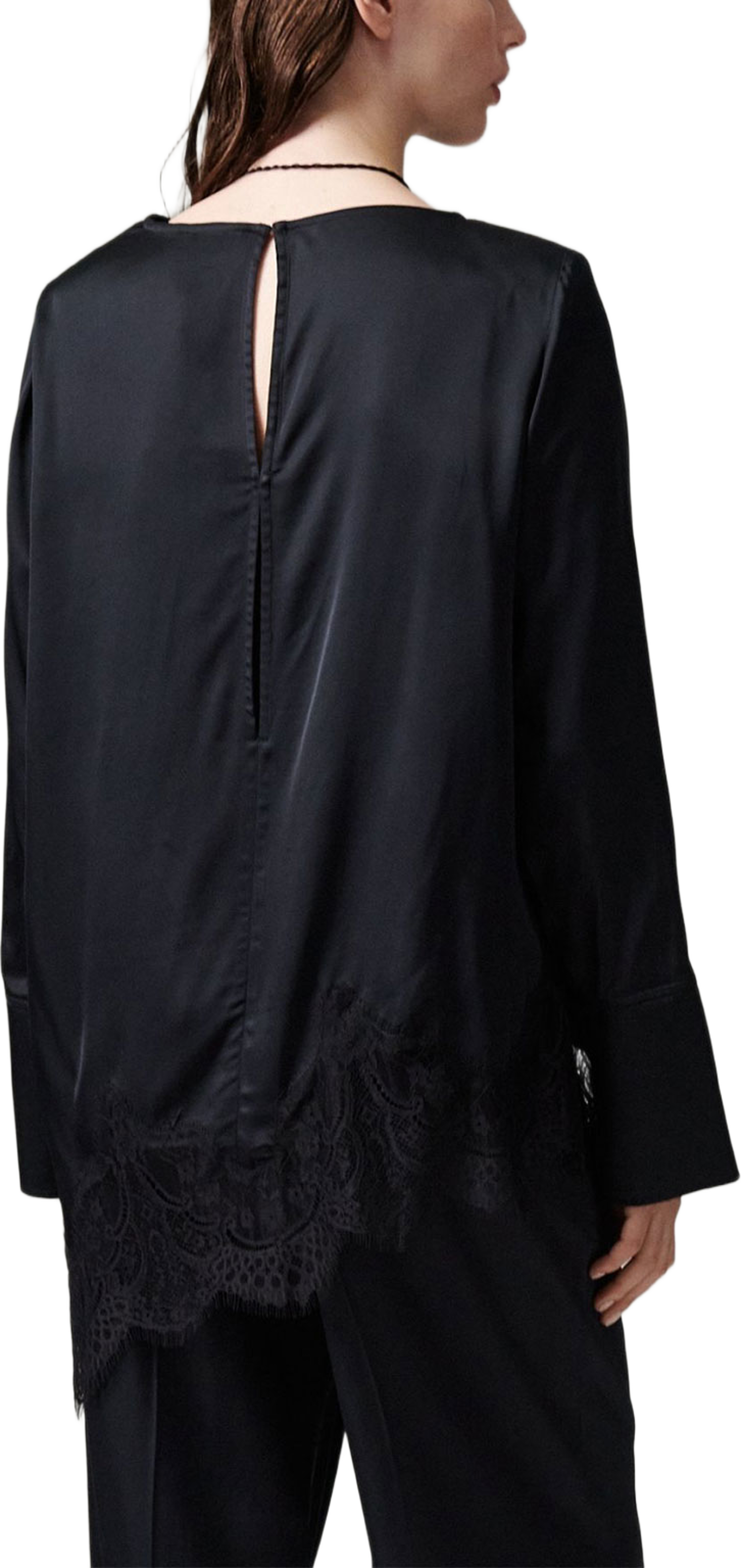 Lila - Fluid Viscose, från DAY Birger et Mikkelsen, i färgen Black. Klicka för att öppna bilden i stort format