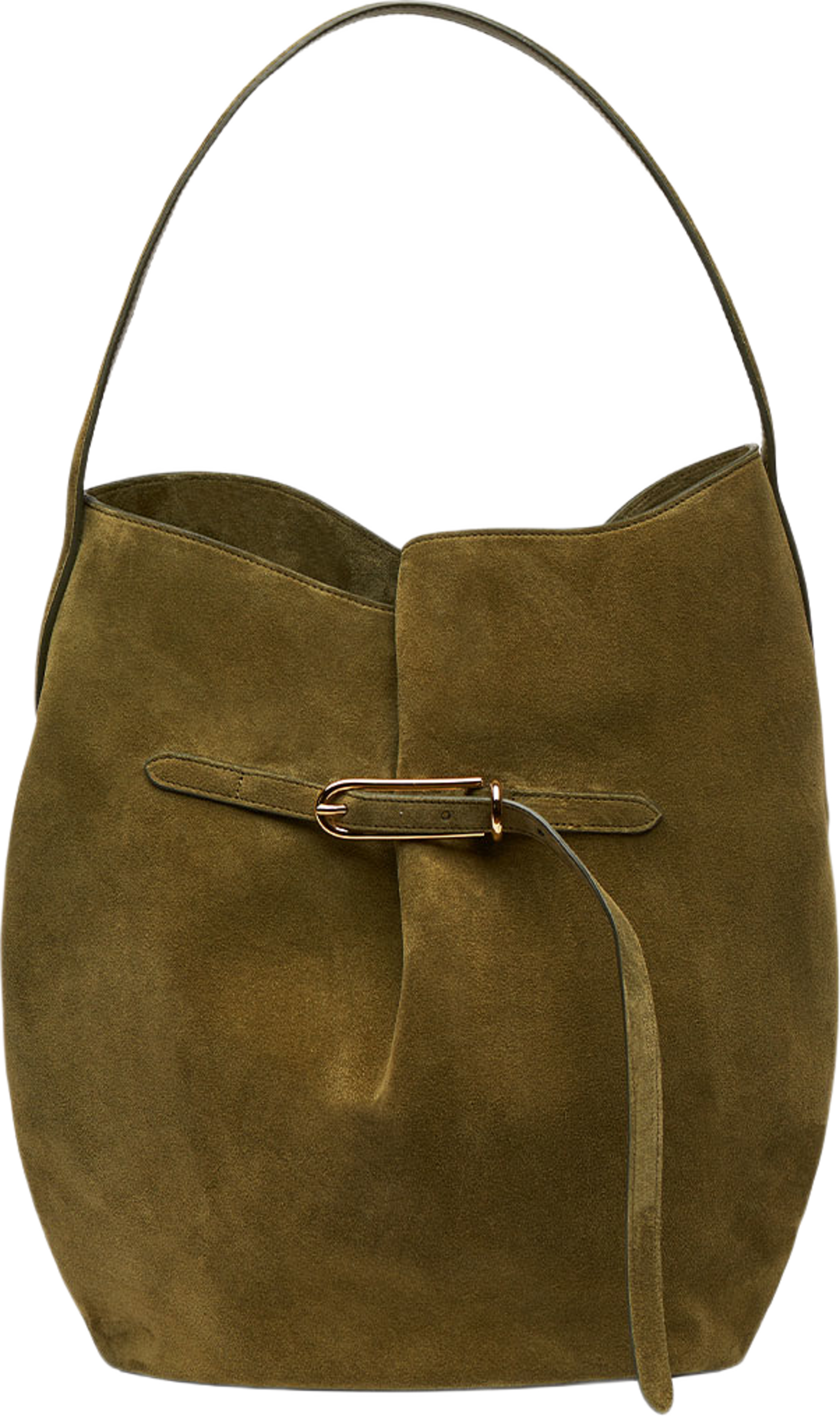 Belted Bucket Large, från Liffner, i färgen Army. Klicka för att öppna bilden i stort format