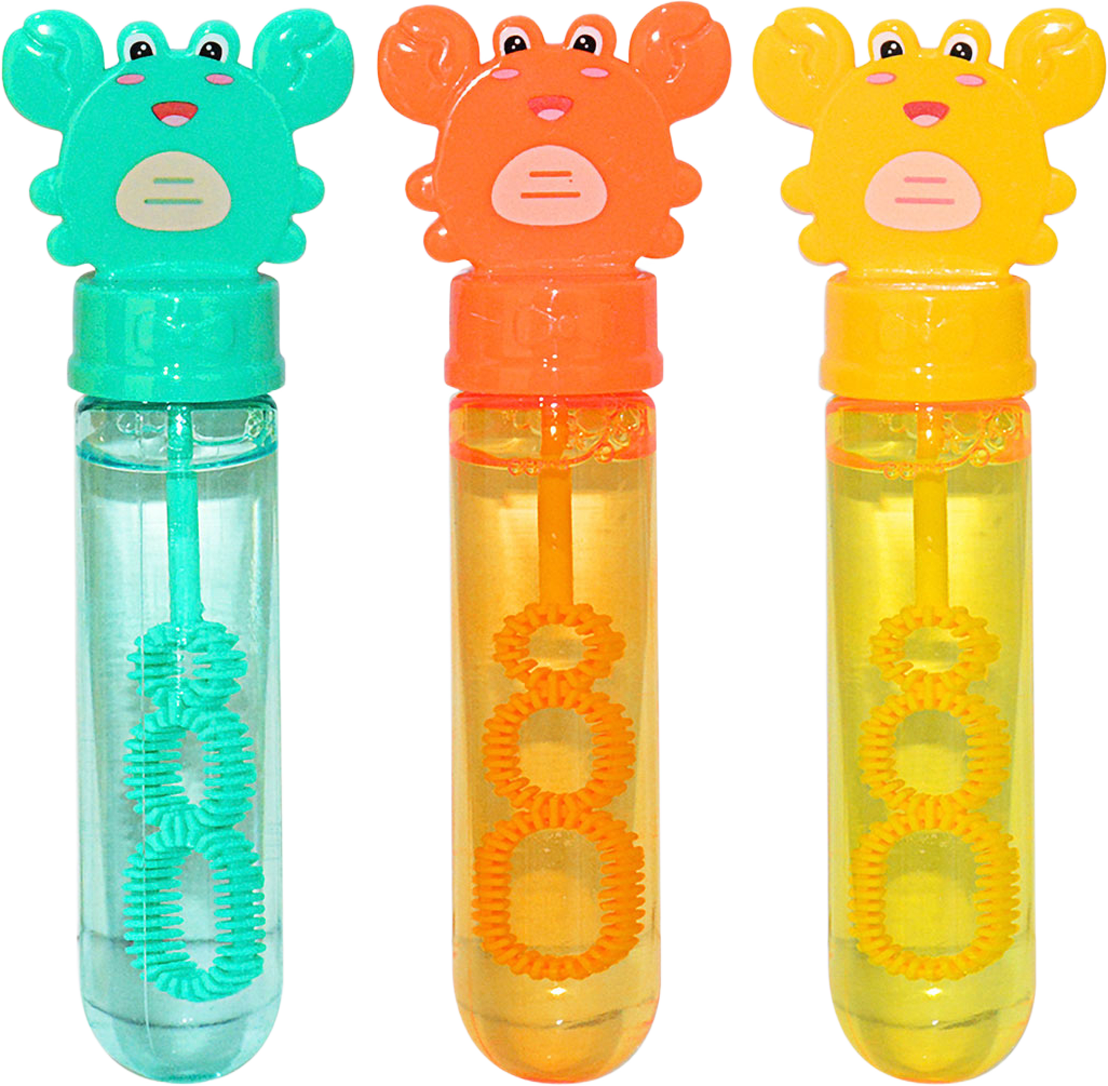 Såpbubblor Krabba 35ml 3 Frg 3-P, från SUNTOY, i färgen Multi. Klicka för att öppna bilden i stort format