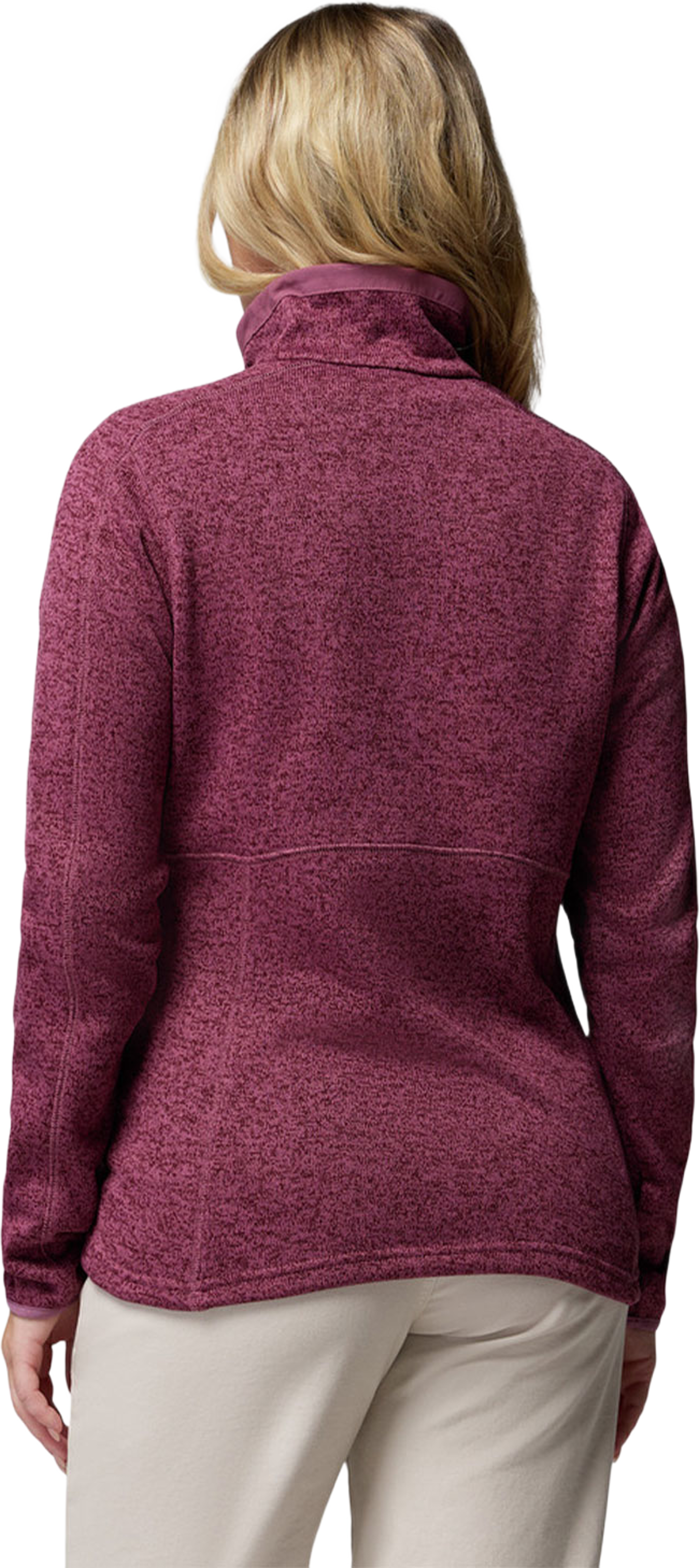 Sweater Weather™ Full Zip II, från Columbia, i färgen Antique Mauve Heather. Klicka för att öppna bilden i stort format