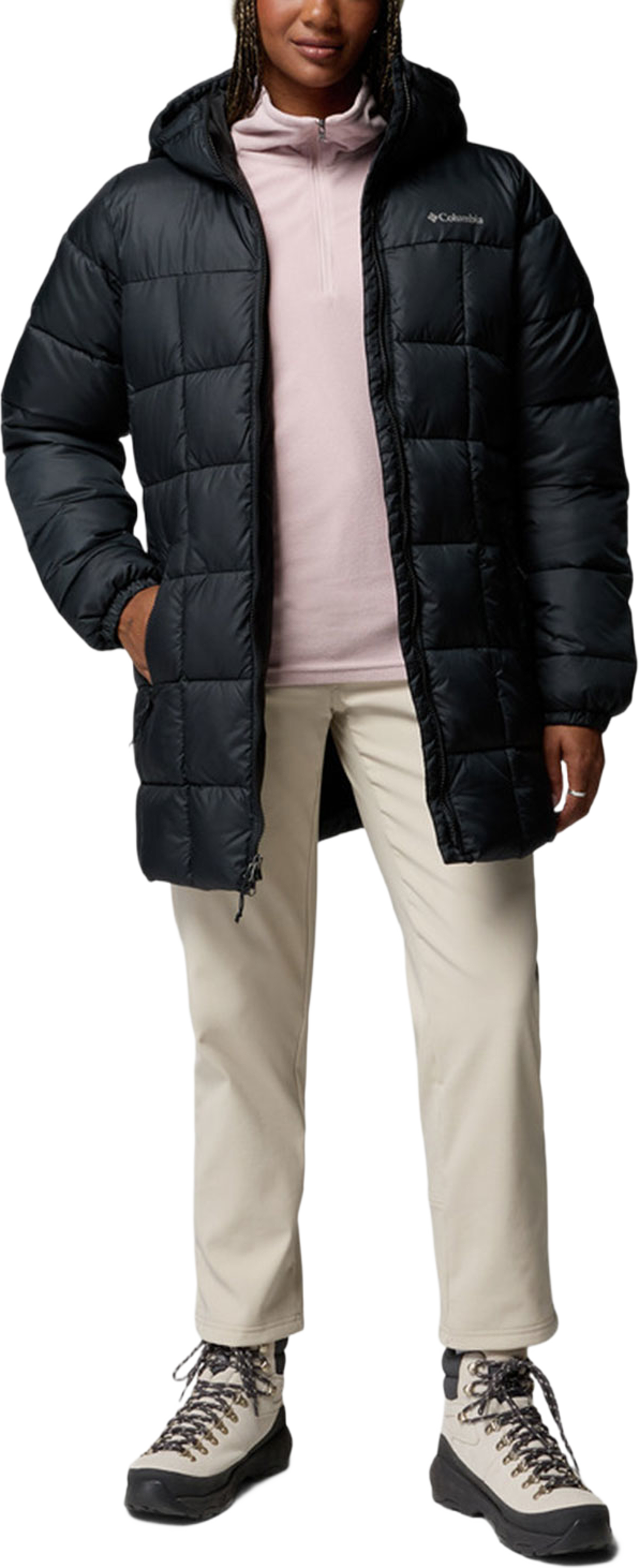 Puffect™ III Mid Jacket, från Columbia, i färgen Black. Klicka för att öppna bilden i stort format