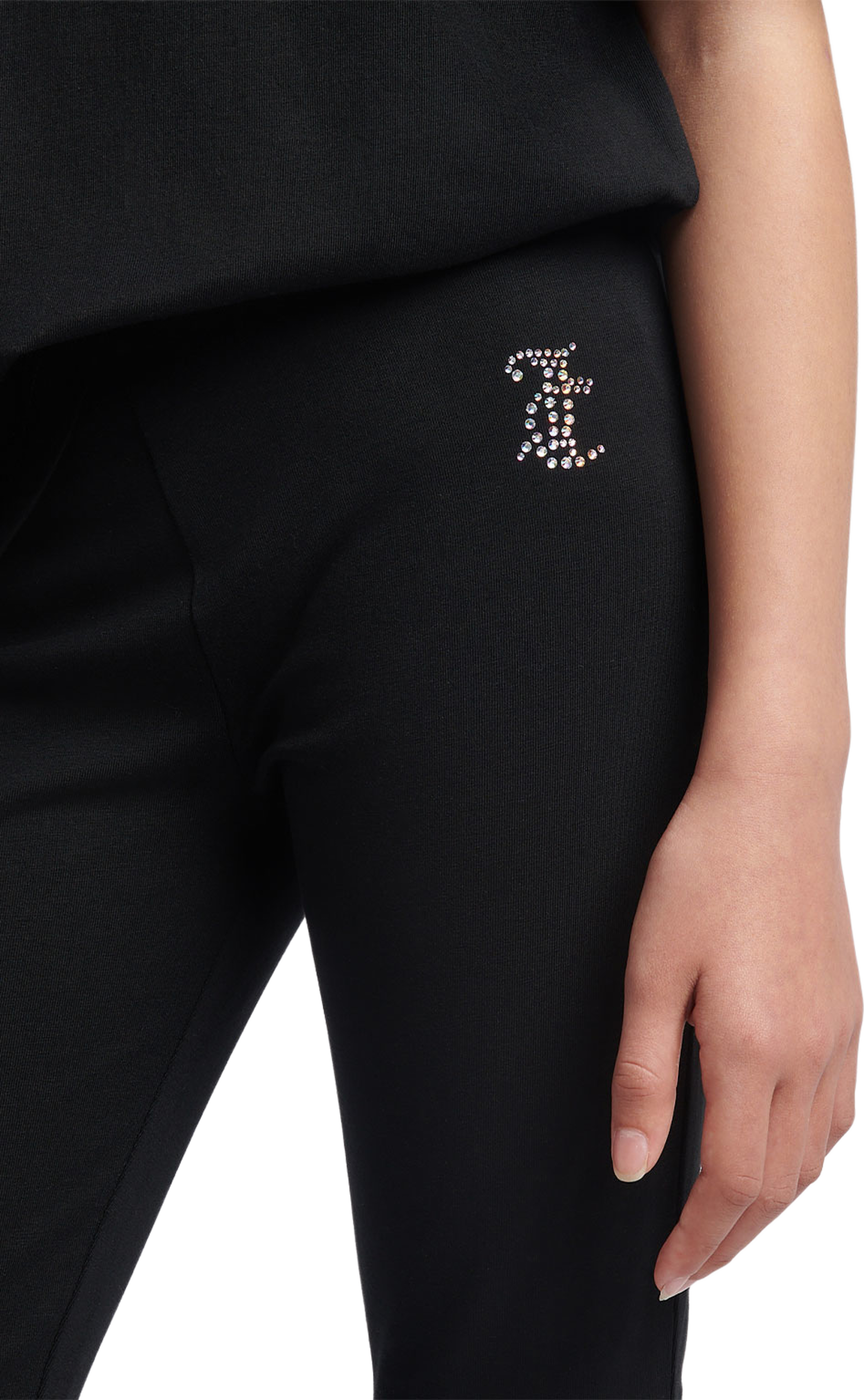 Diamante Tee & Flared Legging Set, från Juicy Couture, i färgen Black. Klicka för att öppna bilden i stort format