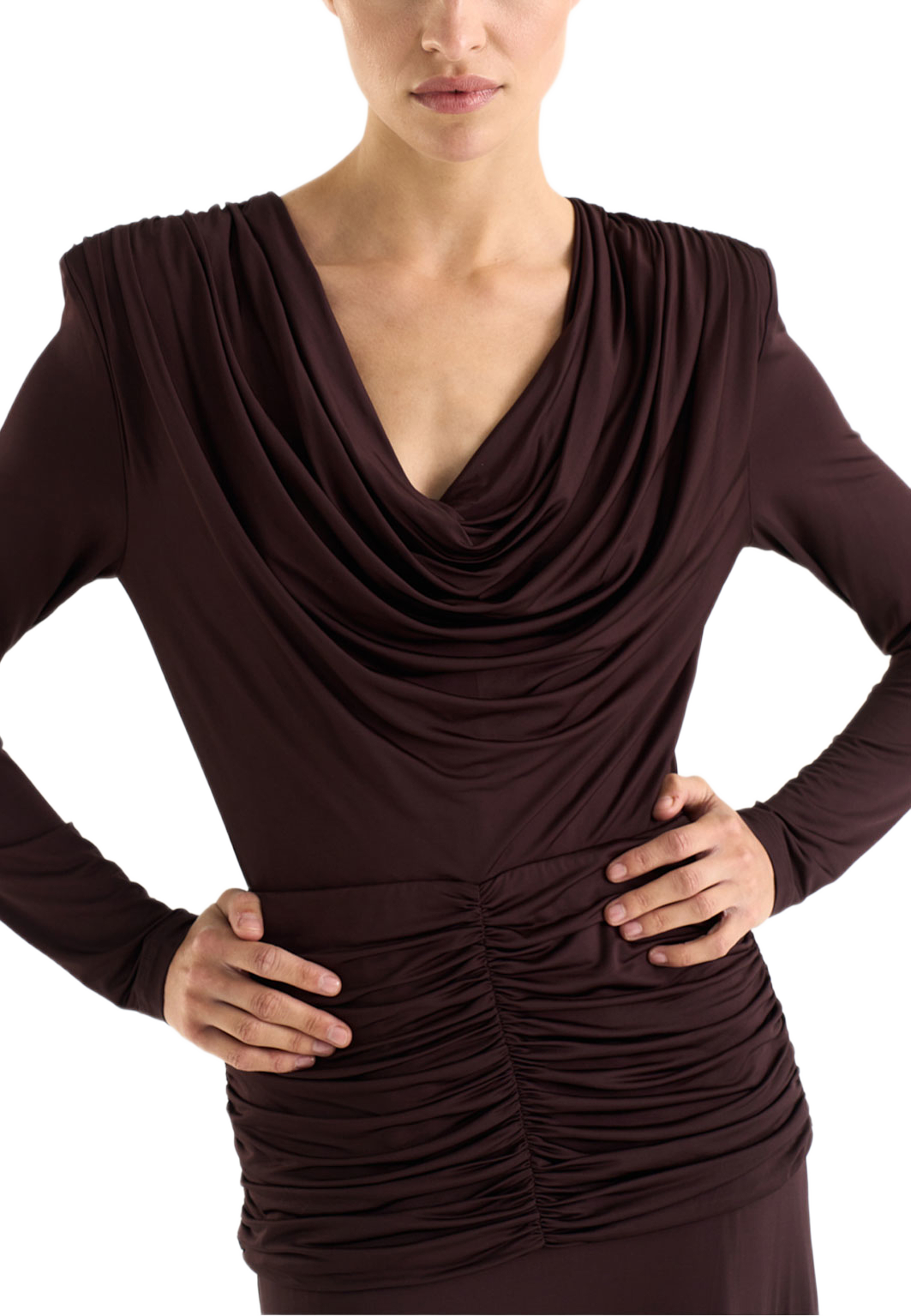 Novi Dress, från Twist & Tango, i färgen Chocolate Plum. Klicka för att öppna bilden i stort format