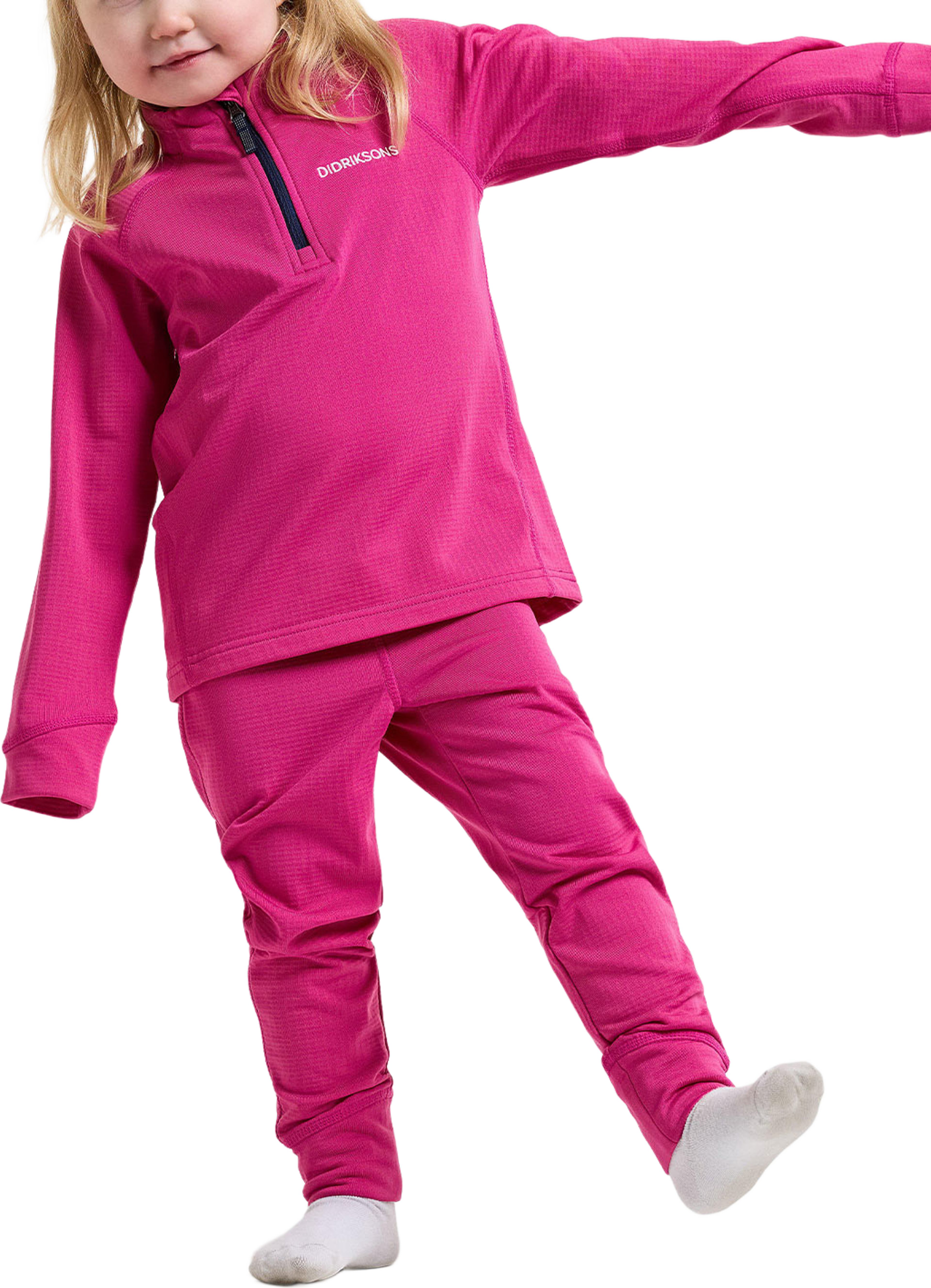Jadis Kid's Set, från Didriksons, i färgen Cactus Pink. Klicka för att öppna bilden i stort format