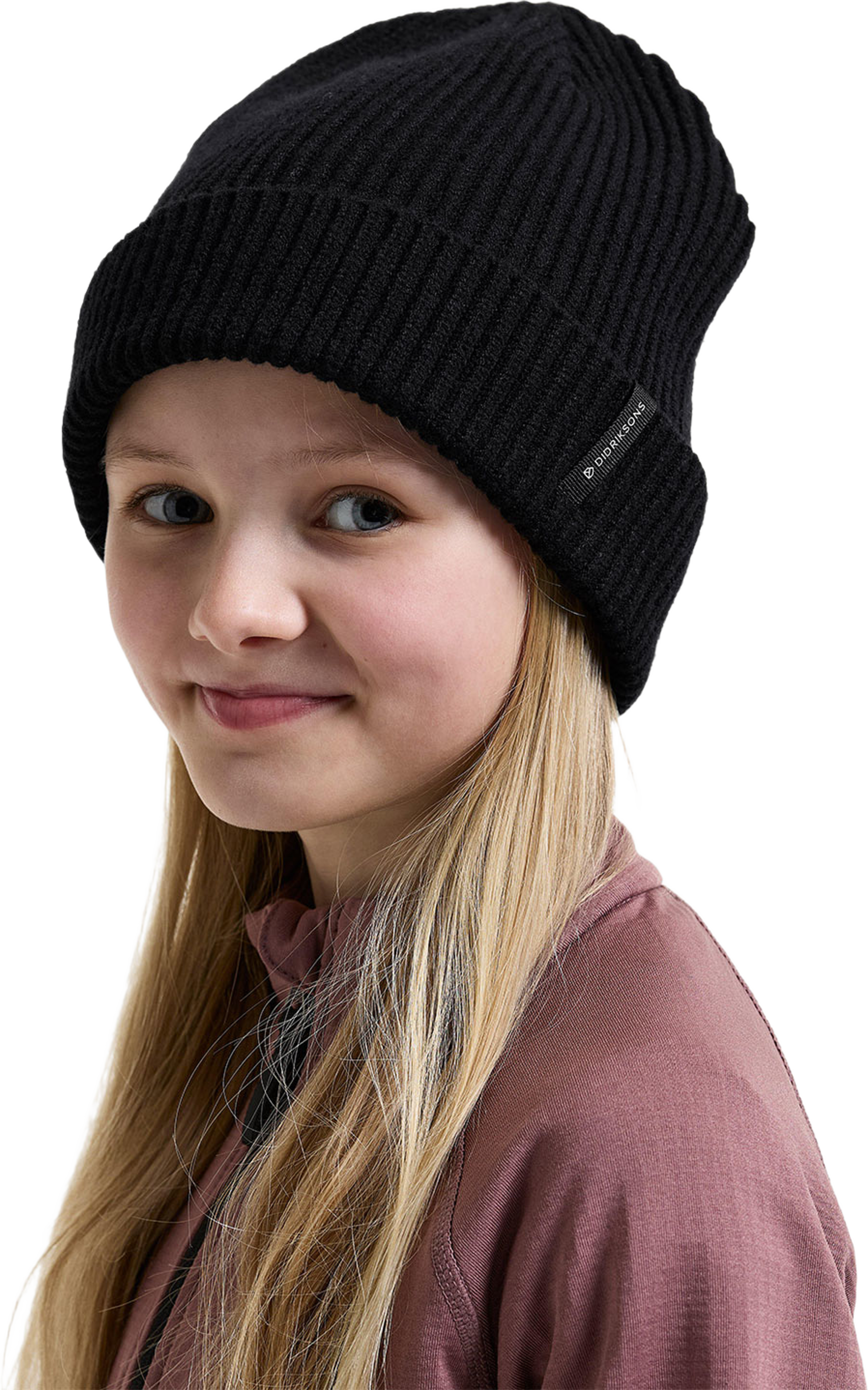 Buz Beanie BEANIE, från Didriksons, i färgen Black. Klicka för att öppna bilden i stort format
