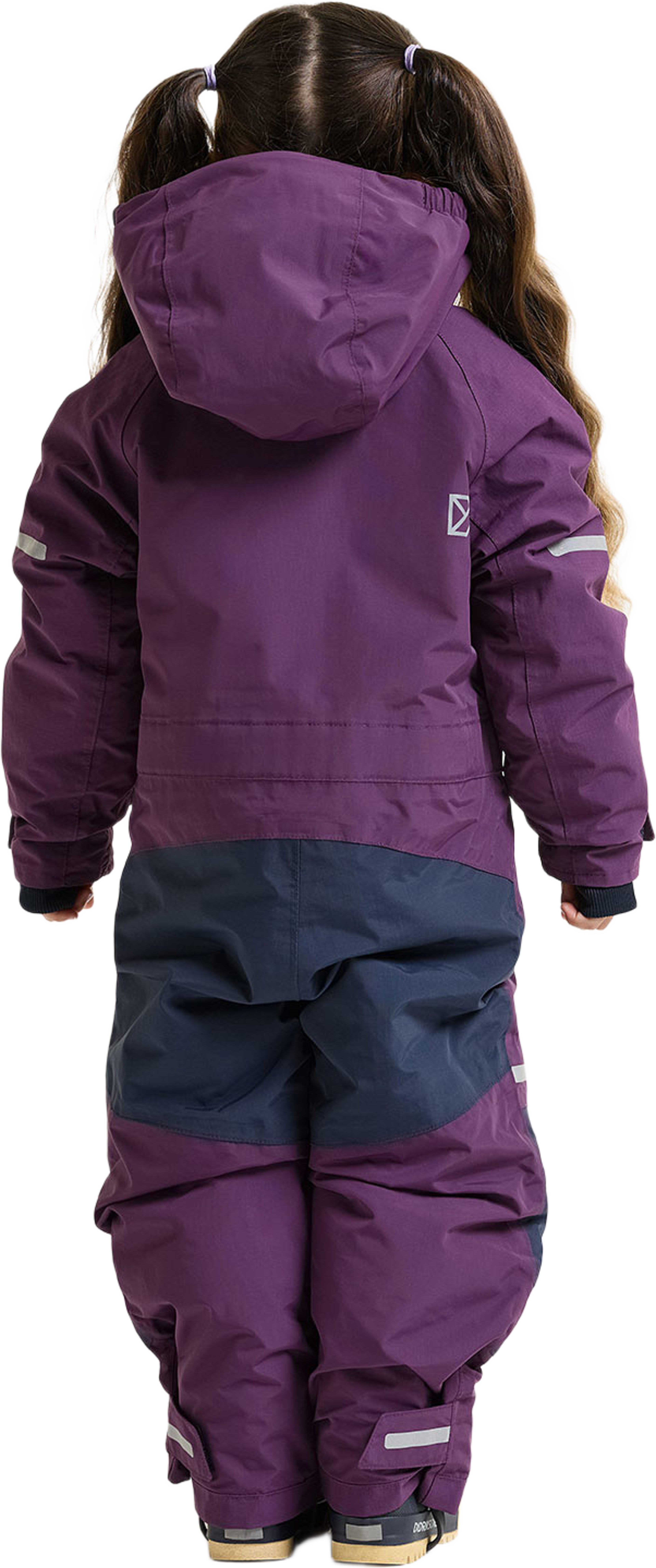 Falken Coverall 2, från Didriksons, i färgen Northen Purple. Klicka för att öppna bilden i stort format