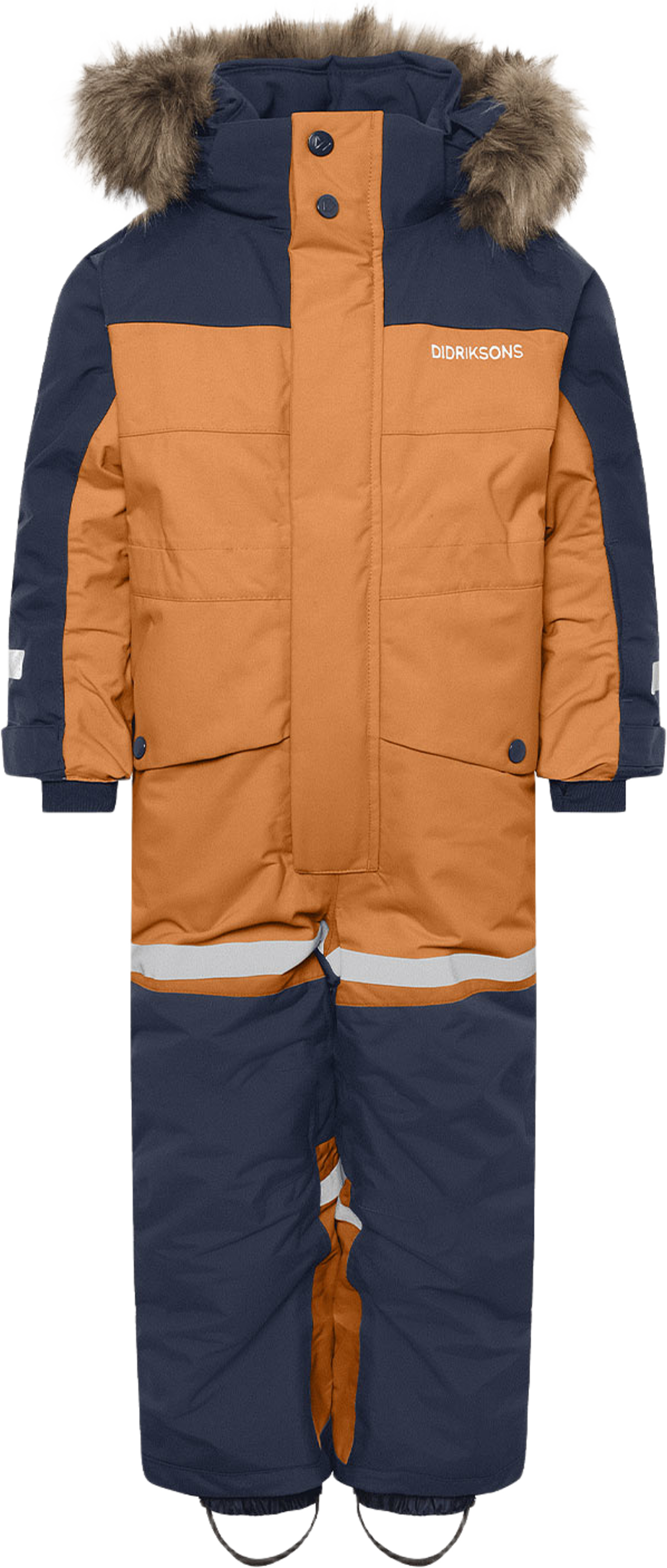Bjärven Coverall 5, från Didriksons, i färgen Almond Tree. Klicka för att öppna bilden i stort format
