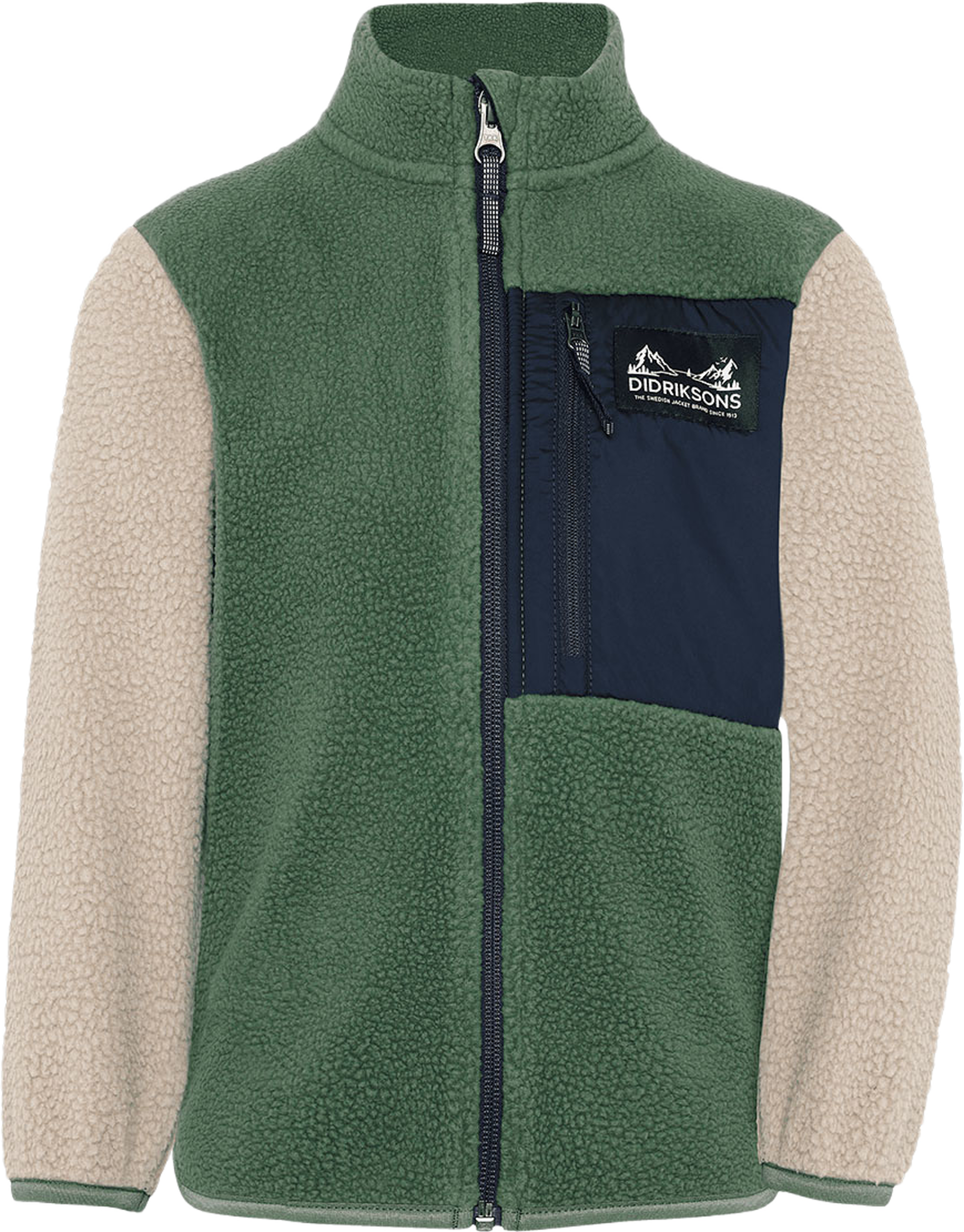 Anten Fullzip 2, från Didriksons, i färgen Beach Beige. Klicka för att öppna bilden i stort format