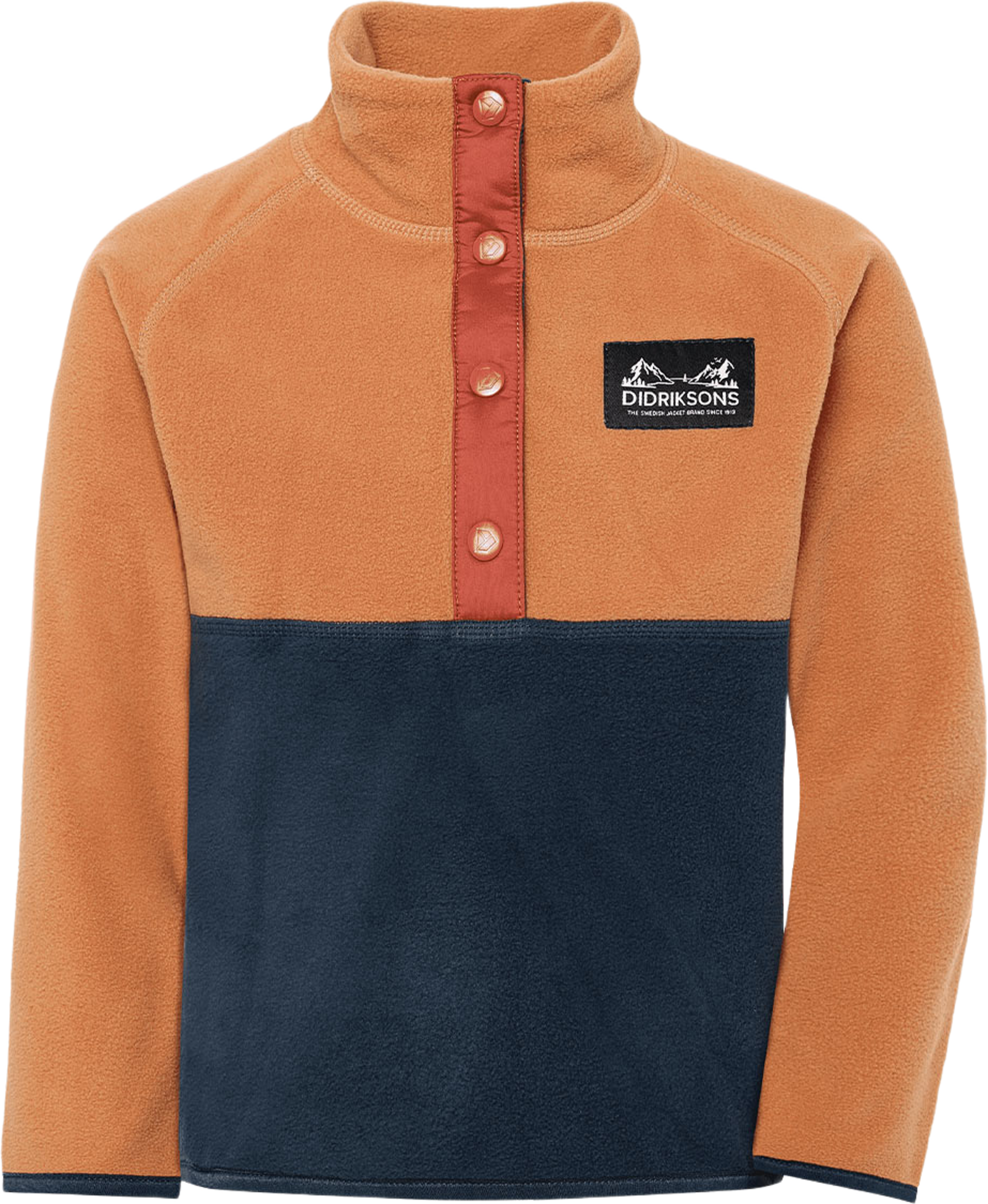 Monte Halfzip 6, från Didriksons, i färgen Almond Tree. Klicka för att öppna bilden i stort format