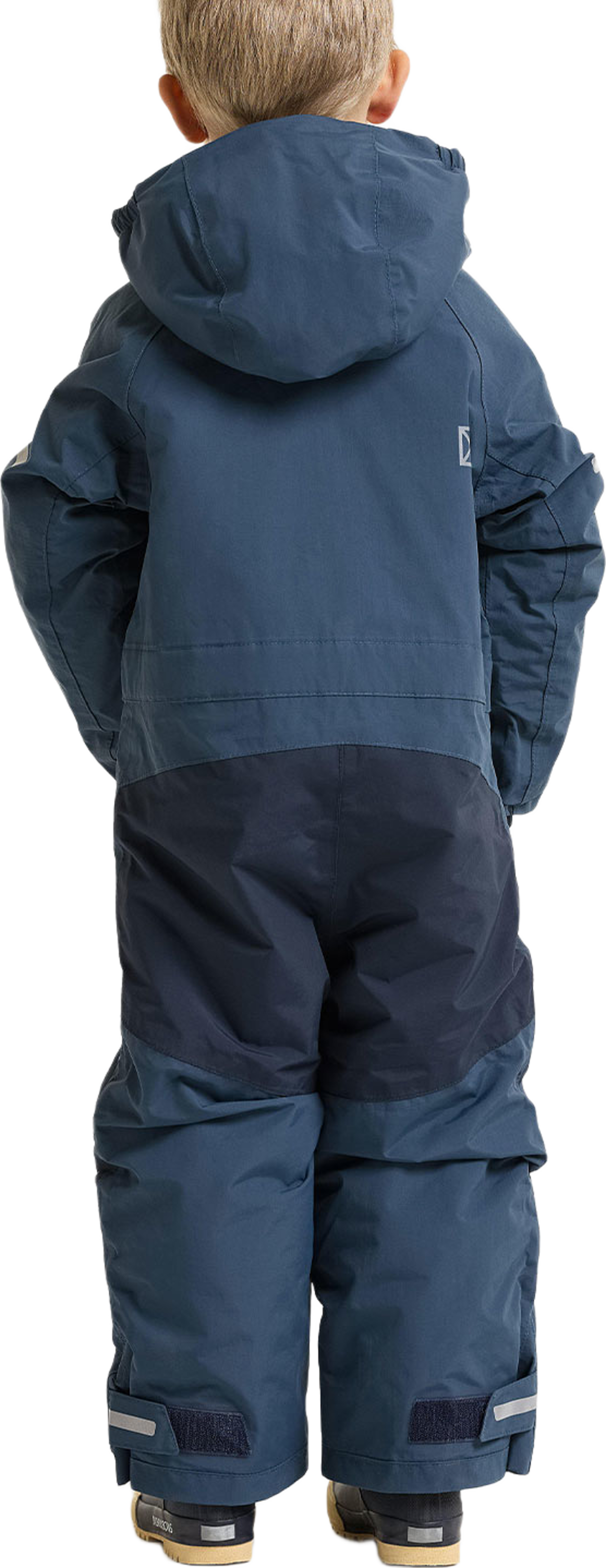 Falken Coverall 2, från Didriksons, i färgen Mountain Blue. Klicka för att öppna bilden i stort format