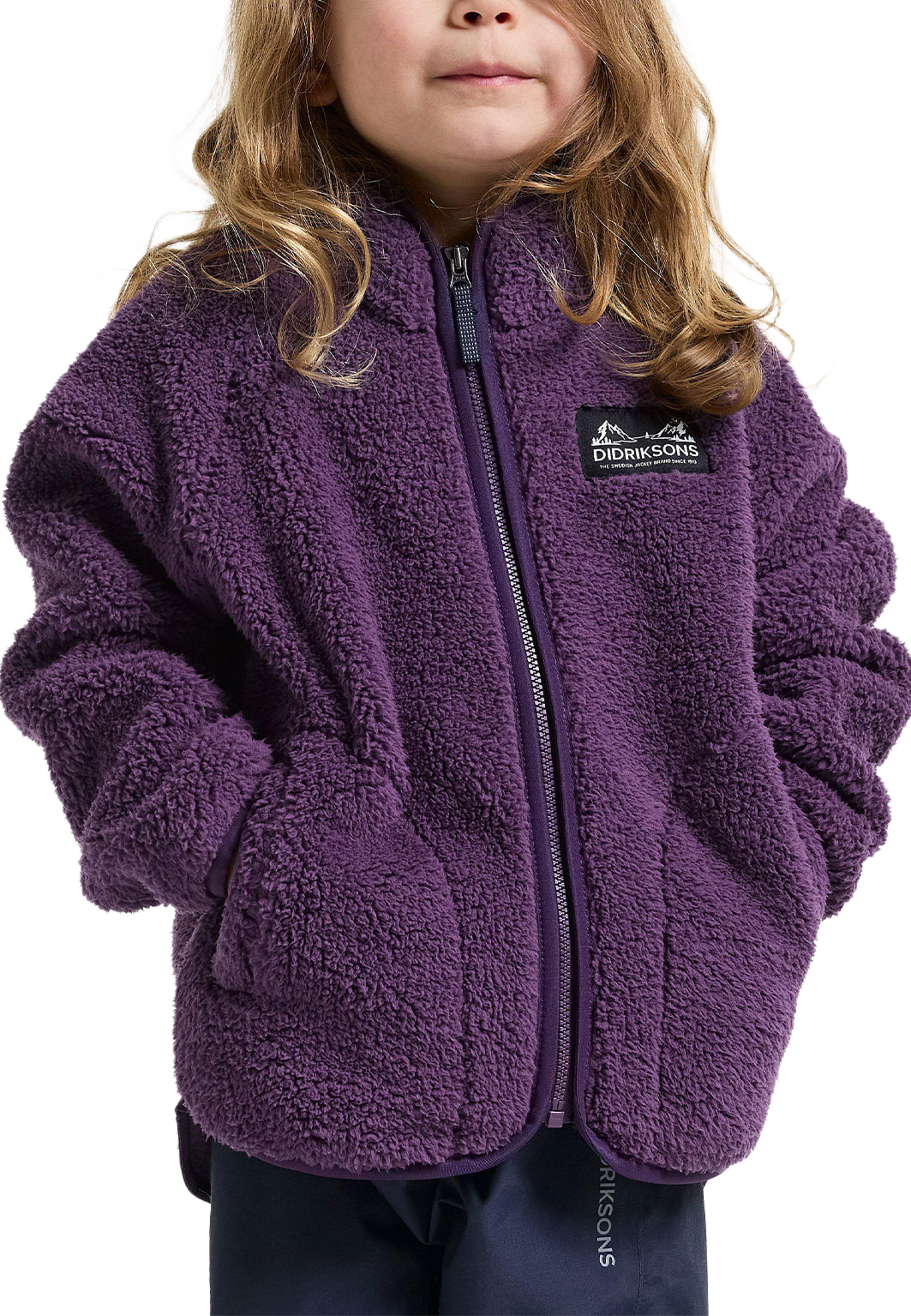 Gibbs Full-zip, från Didriksons, i färgen Northen Purple. Klicka för att öppna bilden i stort format