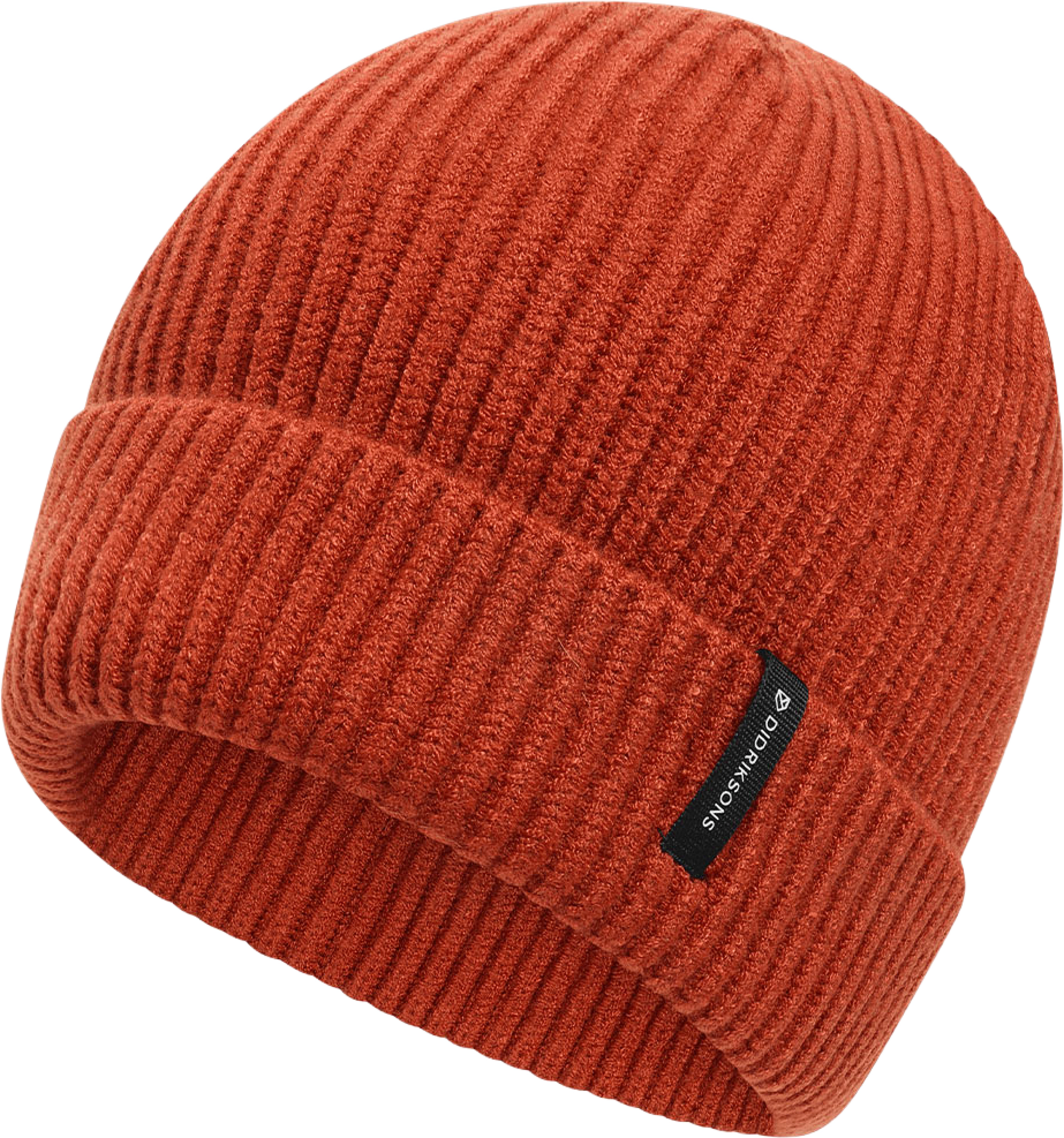 Buz Beanie BEANIE, från Didriksons, i färgen Rust. Klicka för att öppna bilden i stort format