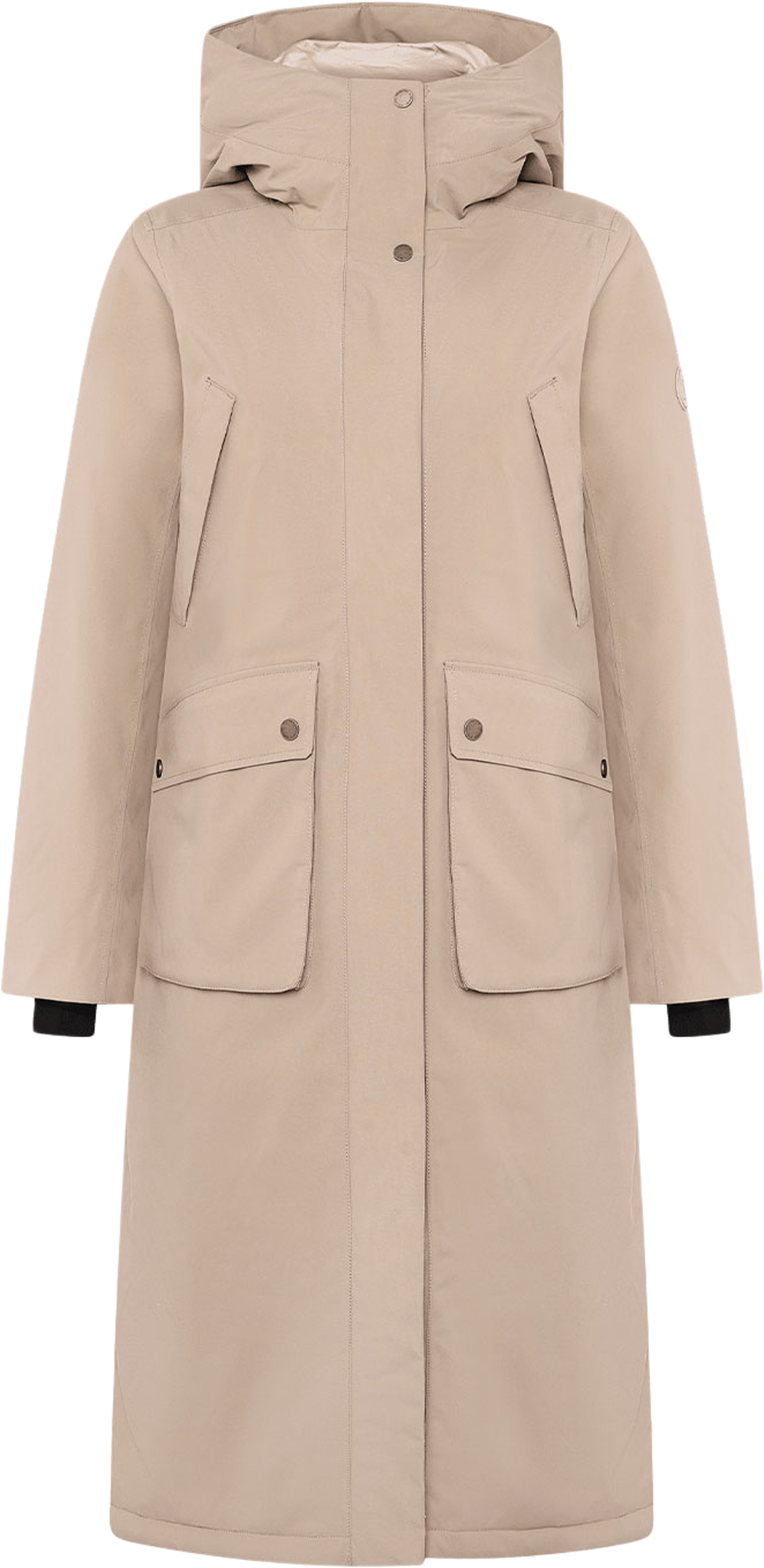 Melody Parka, från Didriksons, i färgen Beige. Klicka för att öppna bilden i stort format