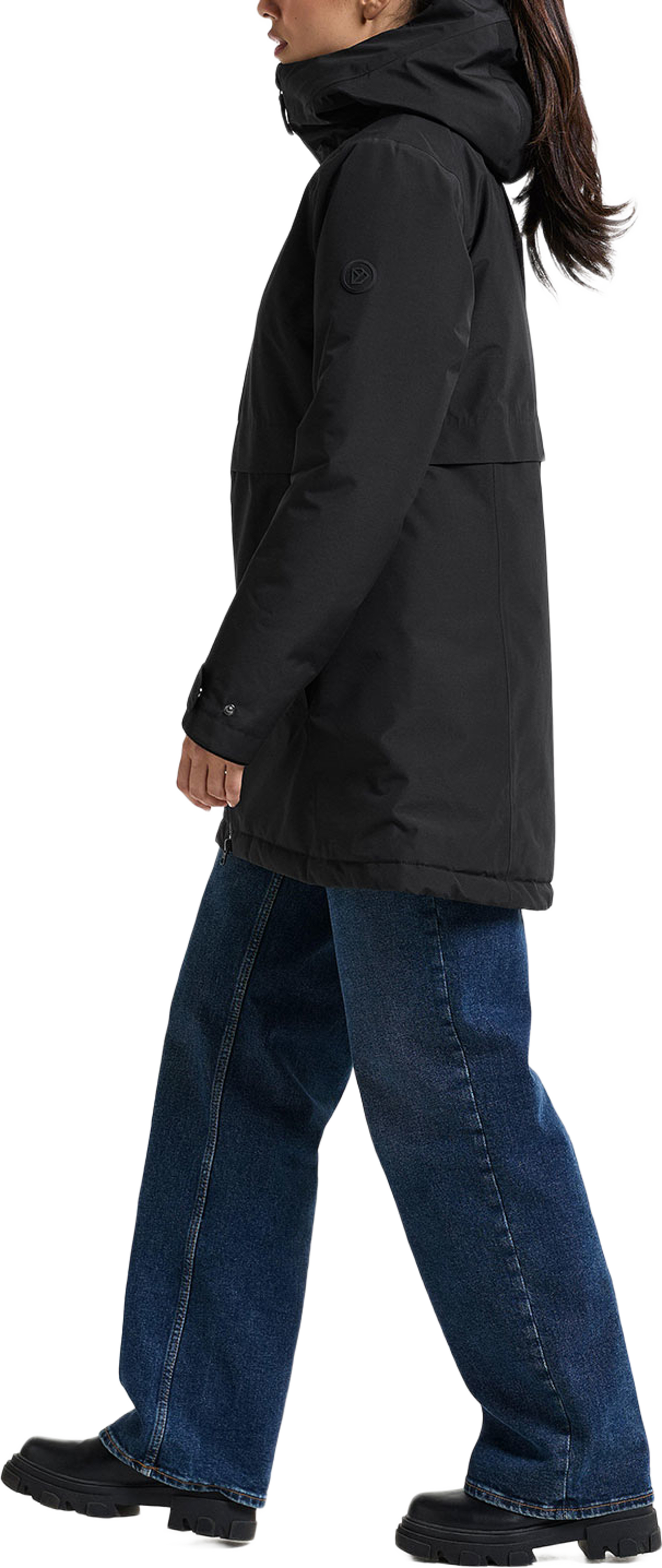 Tiril Parka, från Didriksons, i färgen Black. Klicka för att öppna bilden i stort format