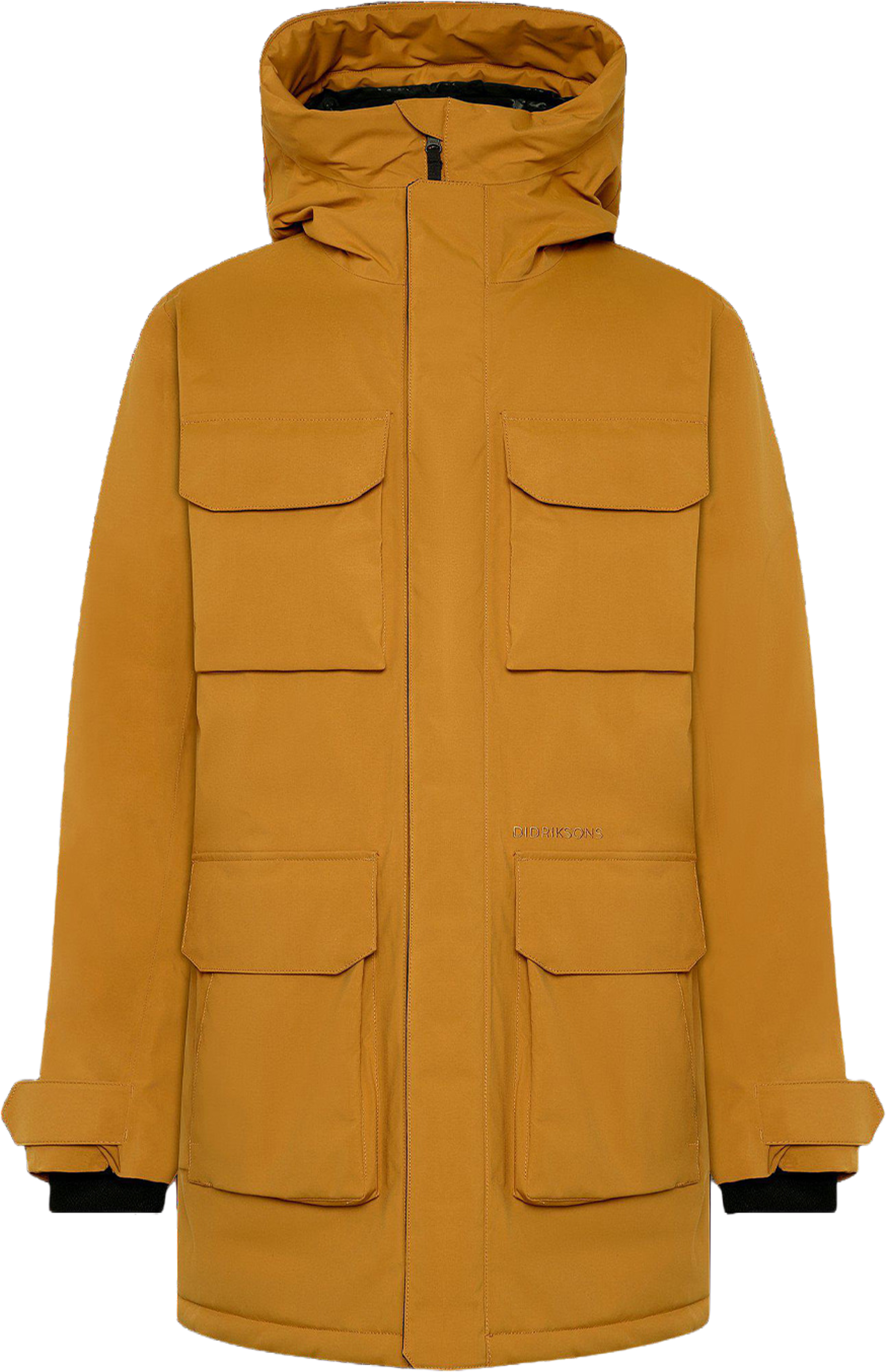Aiden Parka 2, från Didriksons, i färgen Spice Brown. Klicka för att öppna bilden i stort format
