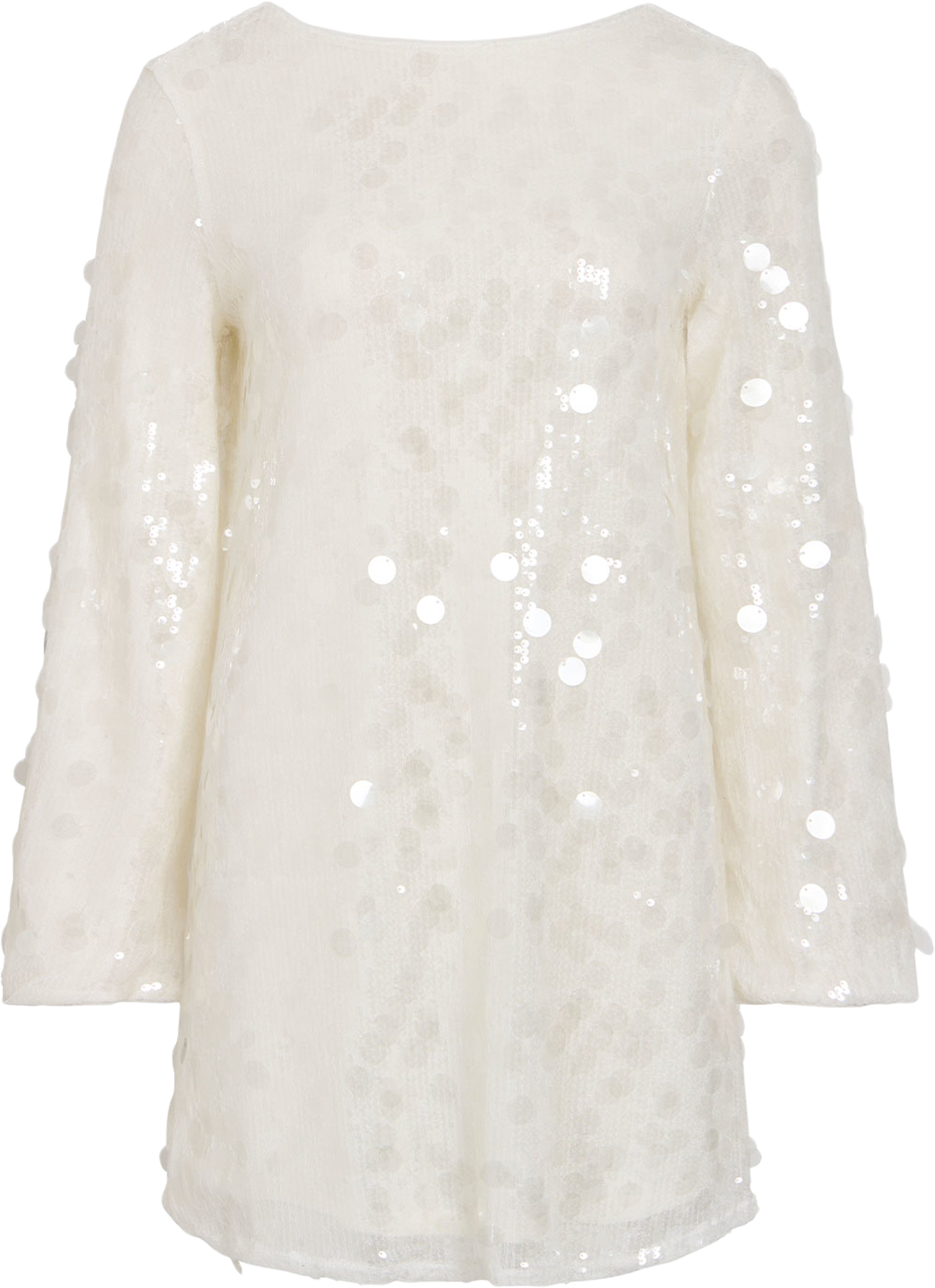 Vichole Boatneck Short Dress, från Vila, i färgen Birch. Klicka för att öppna bilden i stort format