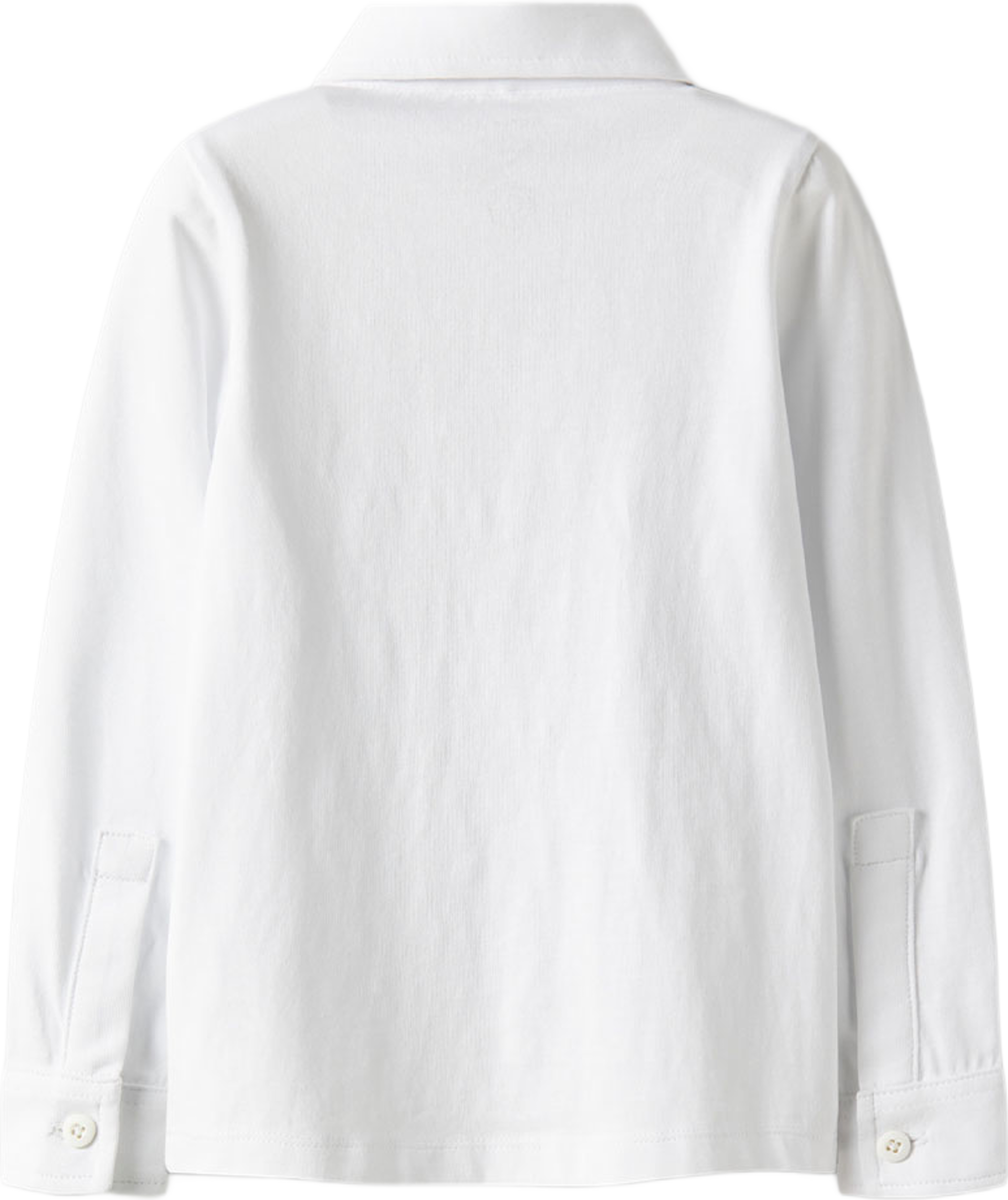 Ronalo Jersey Shirt, från Name It, i färgen Bright White. Klicka för att öppna bilden i stort format