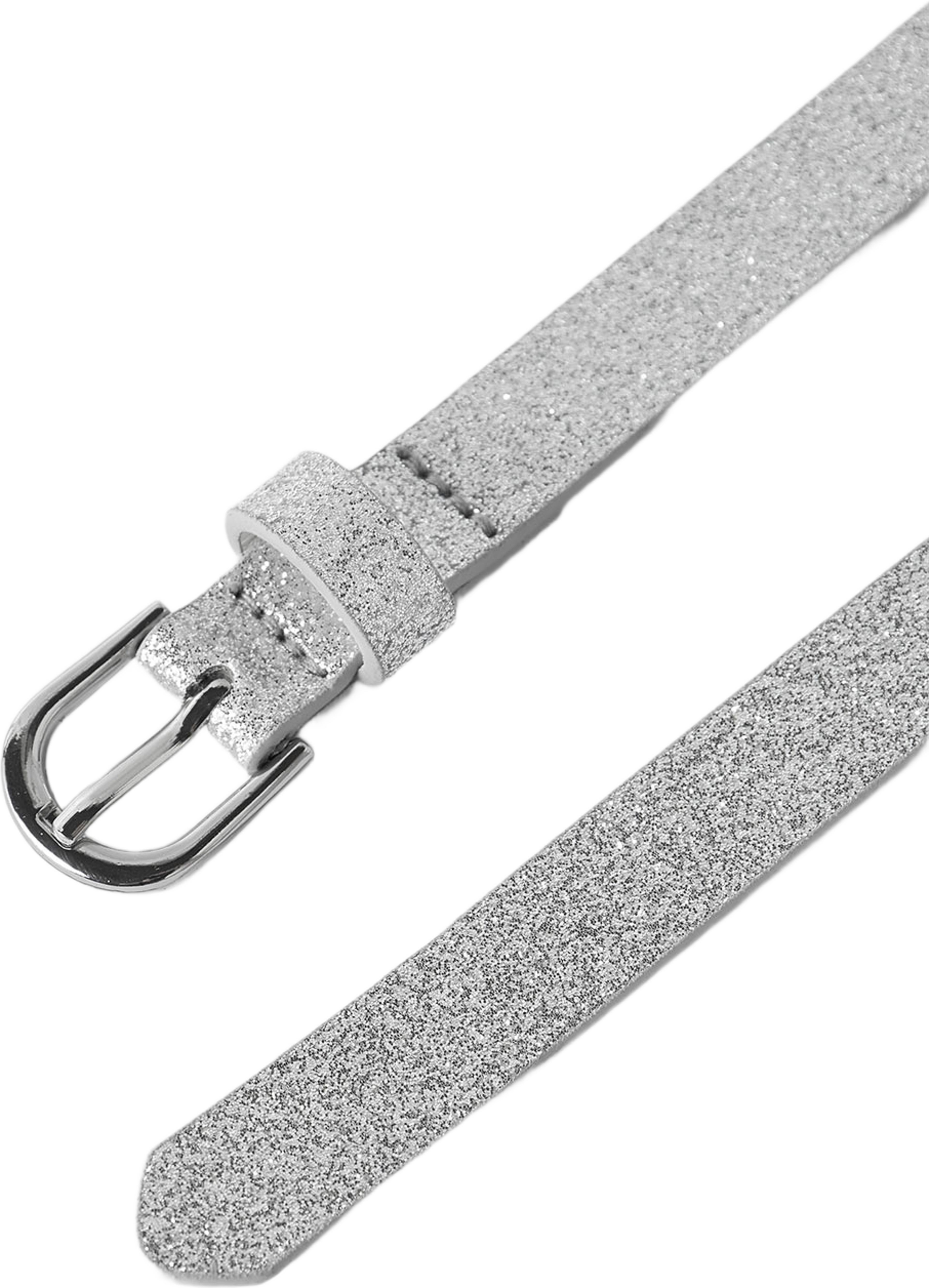 Brafi Belt, från Name It, i färgen Silver. Klicka för att öppna bilden i stort format