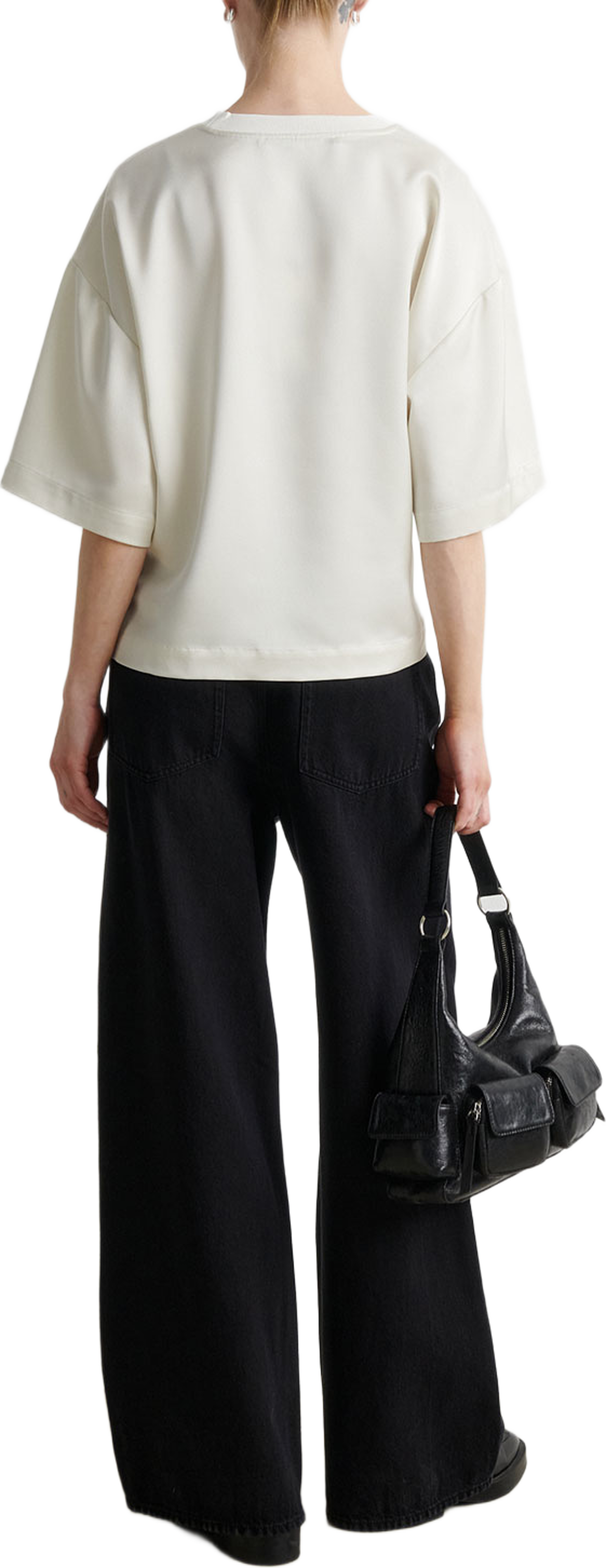 Opala Blouse, från Second Female, i färgen Asphalt. Klicka för att öppna bilden i stort format