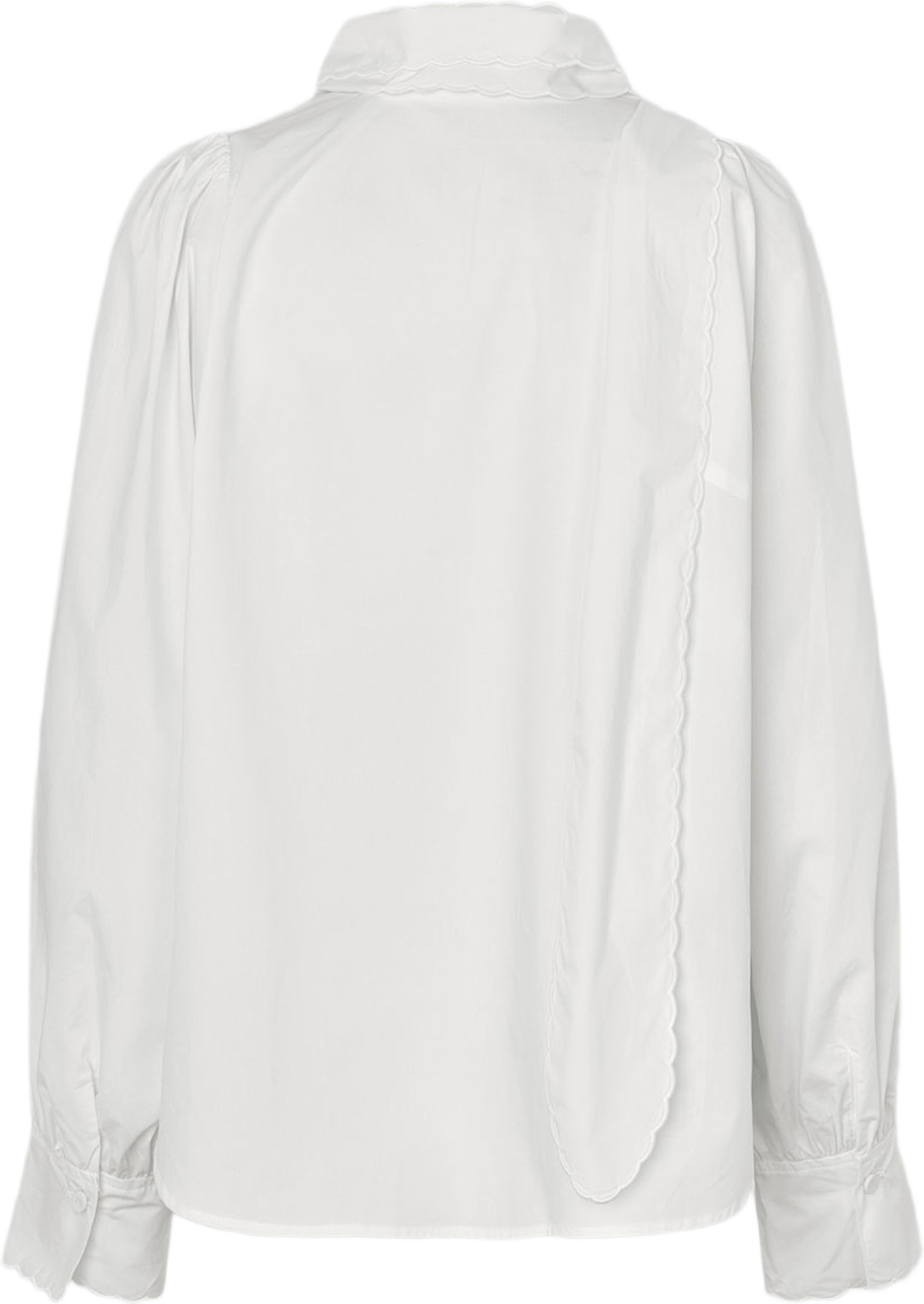 Calico Tie Blouse, från Second Female, i färgen Broken White. Klicka för att öppna bilden i stort format