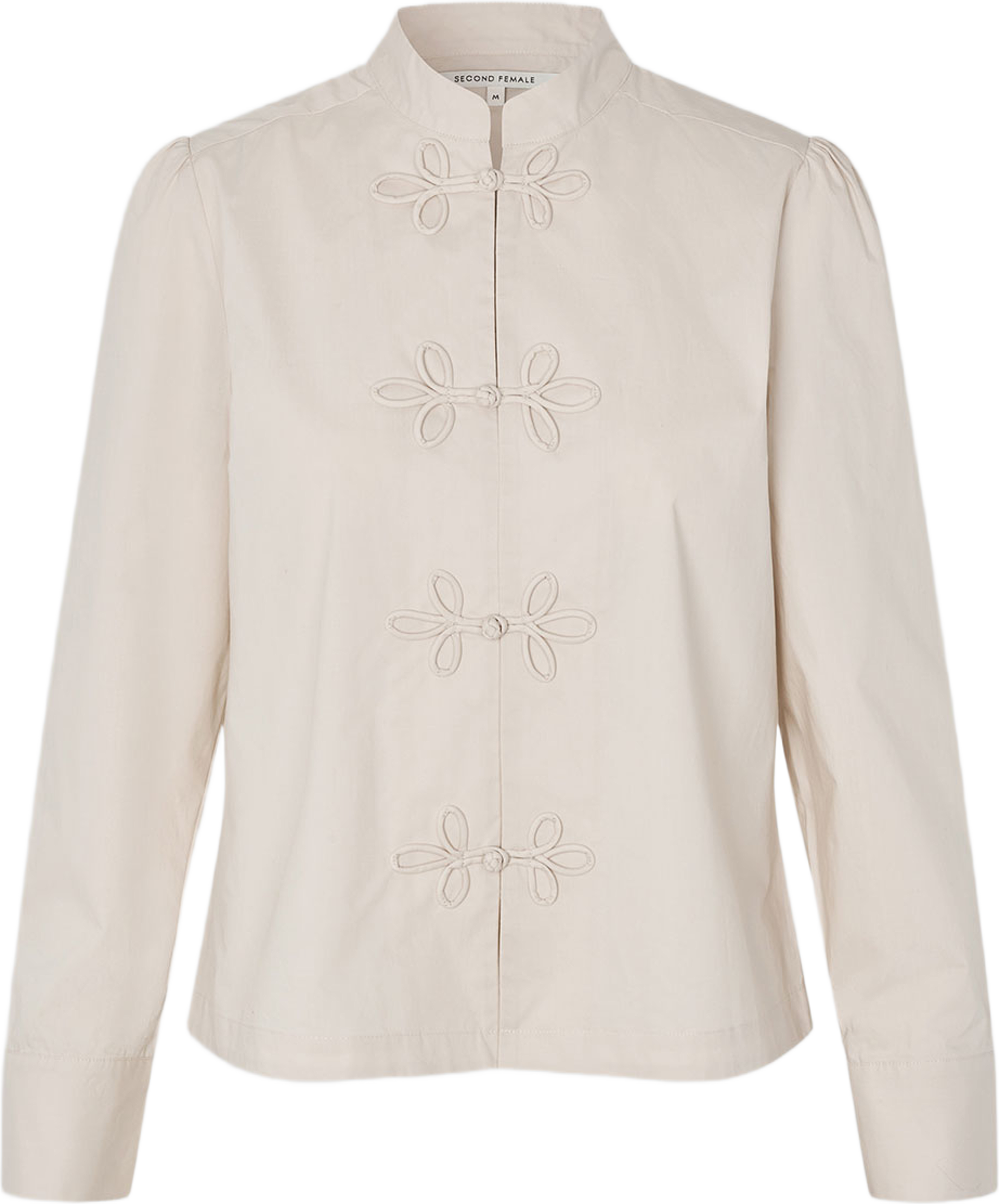 Circolo Shirt, från Second Female, i färgen Pumice Stone. Klicka för att öppna bilden i stort format