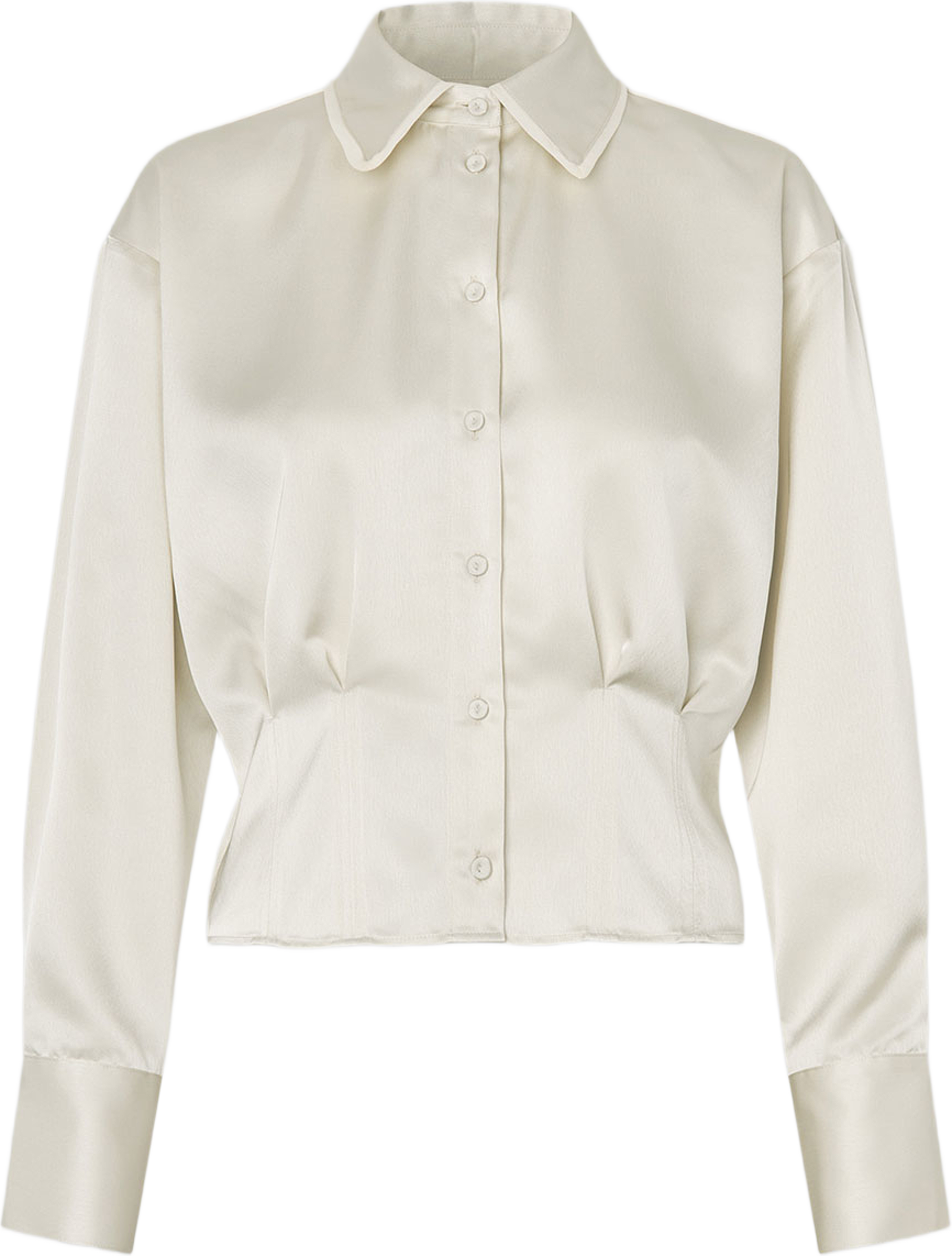 Opala Shirt, från Second Female, i färgen Birch. Klicka för att öppna bilden i stort format