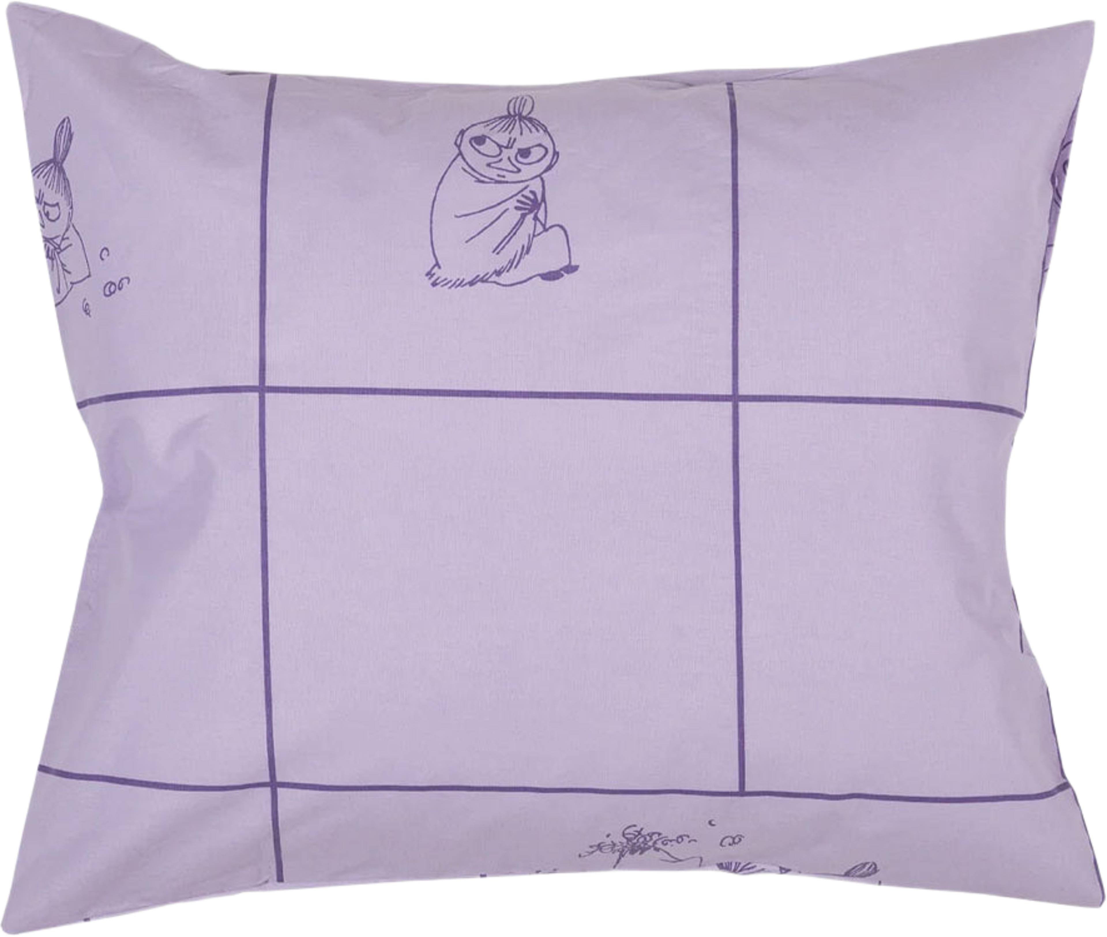 Mumin bäddset 150x210 Lilla My lila GOTS, från Moomin Arabia, i färgen Lila. Klicka för att öppna bilden i stort format