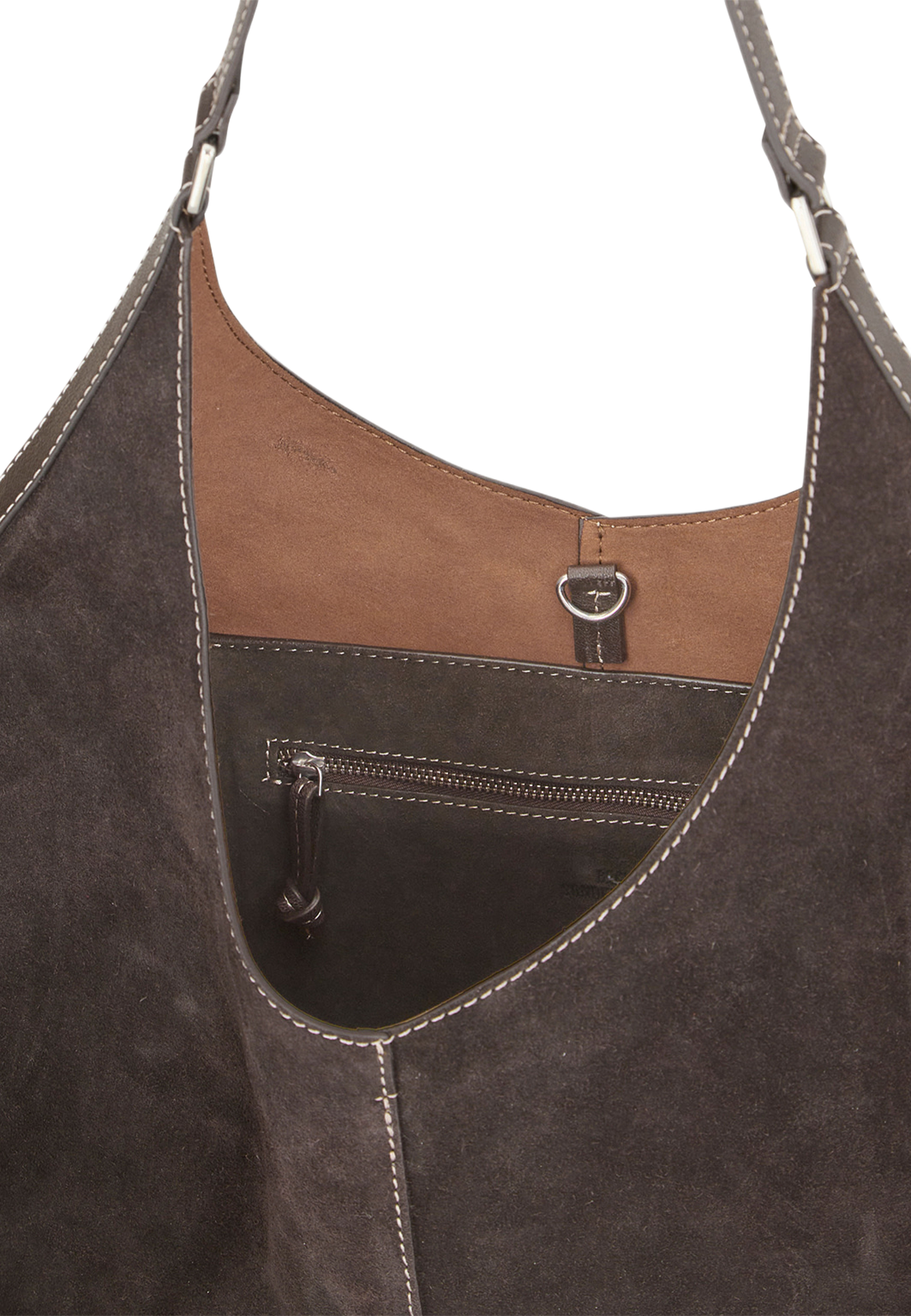 Suede Shae Bag, från Becksöndergaard, i färgen Chocolate Torte. Klicka för att öppna bilden i stort format